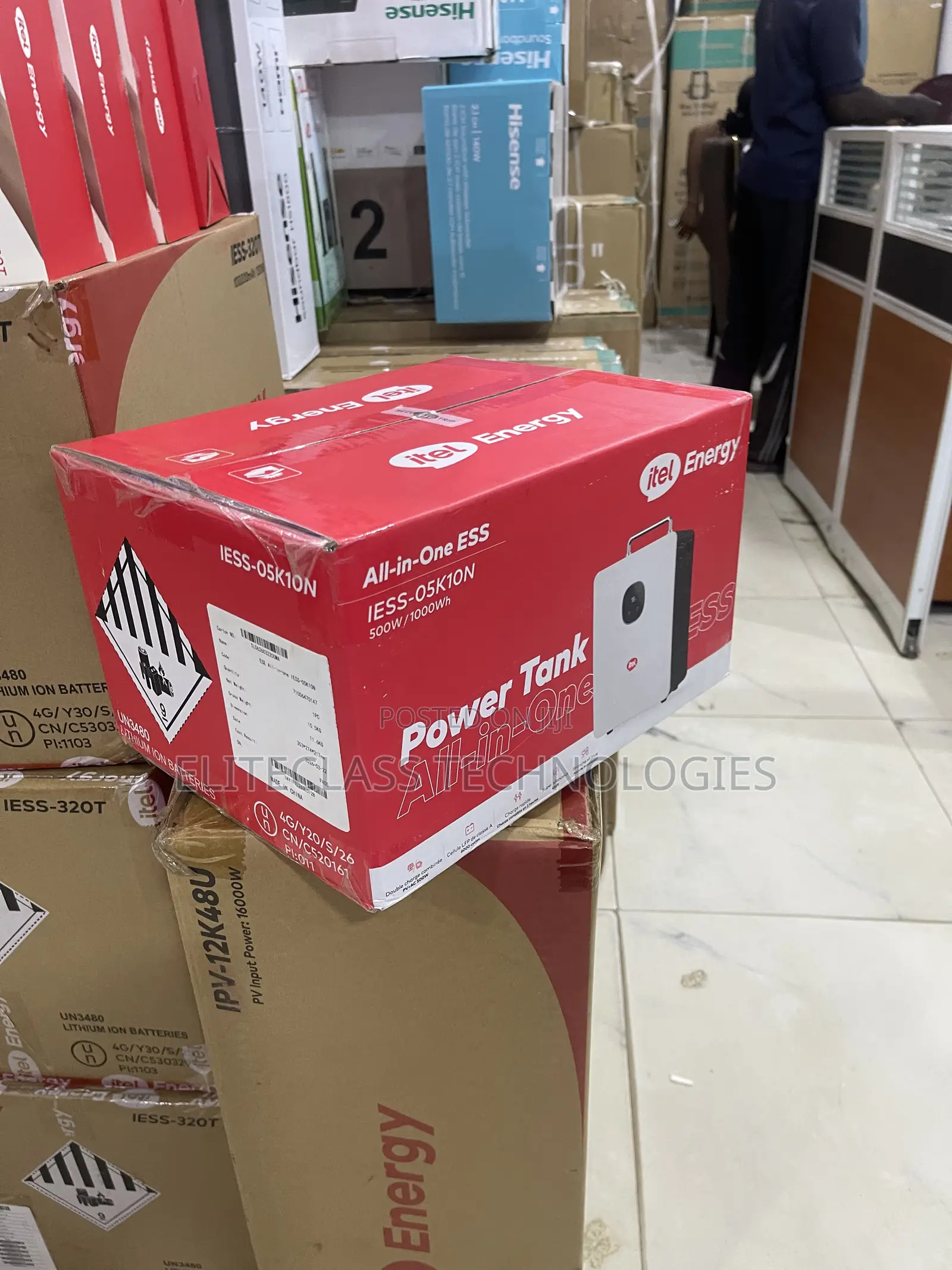 Itel 500w Rechargeable Power Station