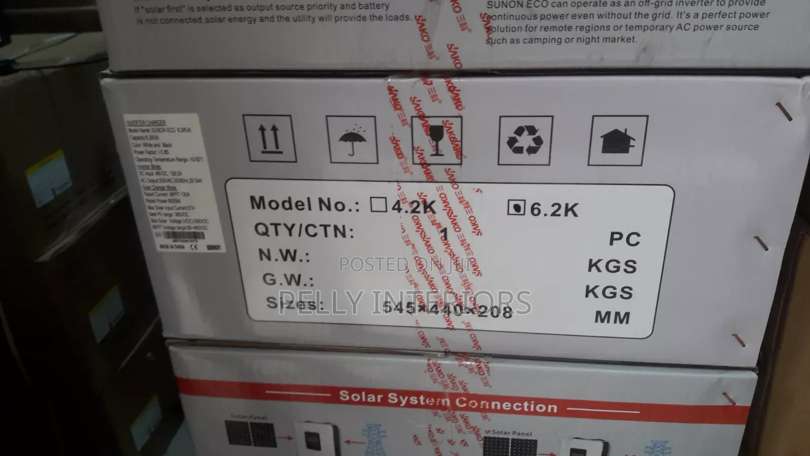 Sako 6.2kva 48volts Hybrid Inverter