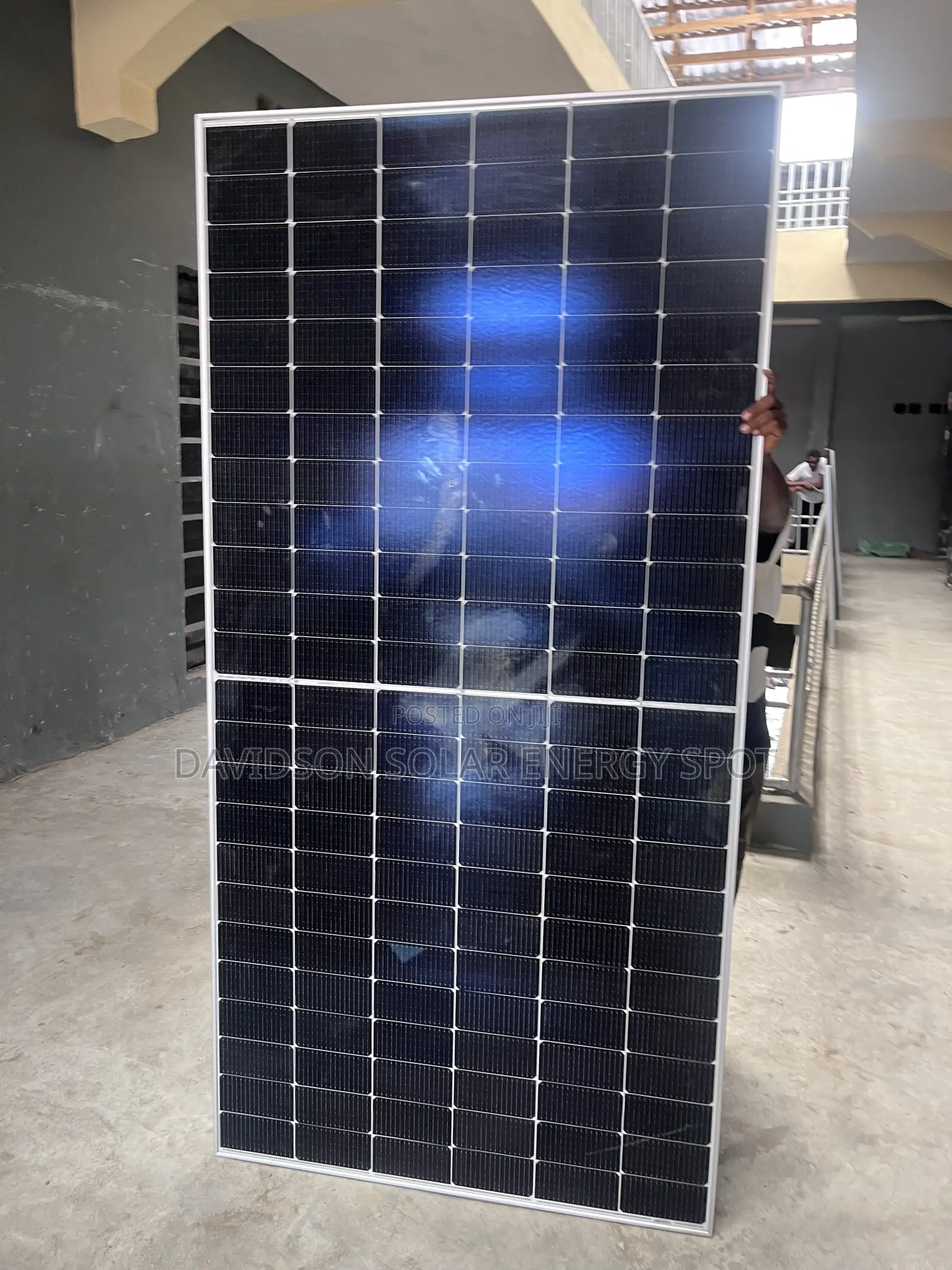 600watt Jinko Solar Panel Half Court