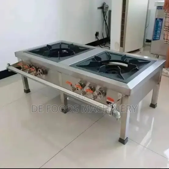 2 Burner Gas Stock Pot Pressure Cooker