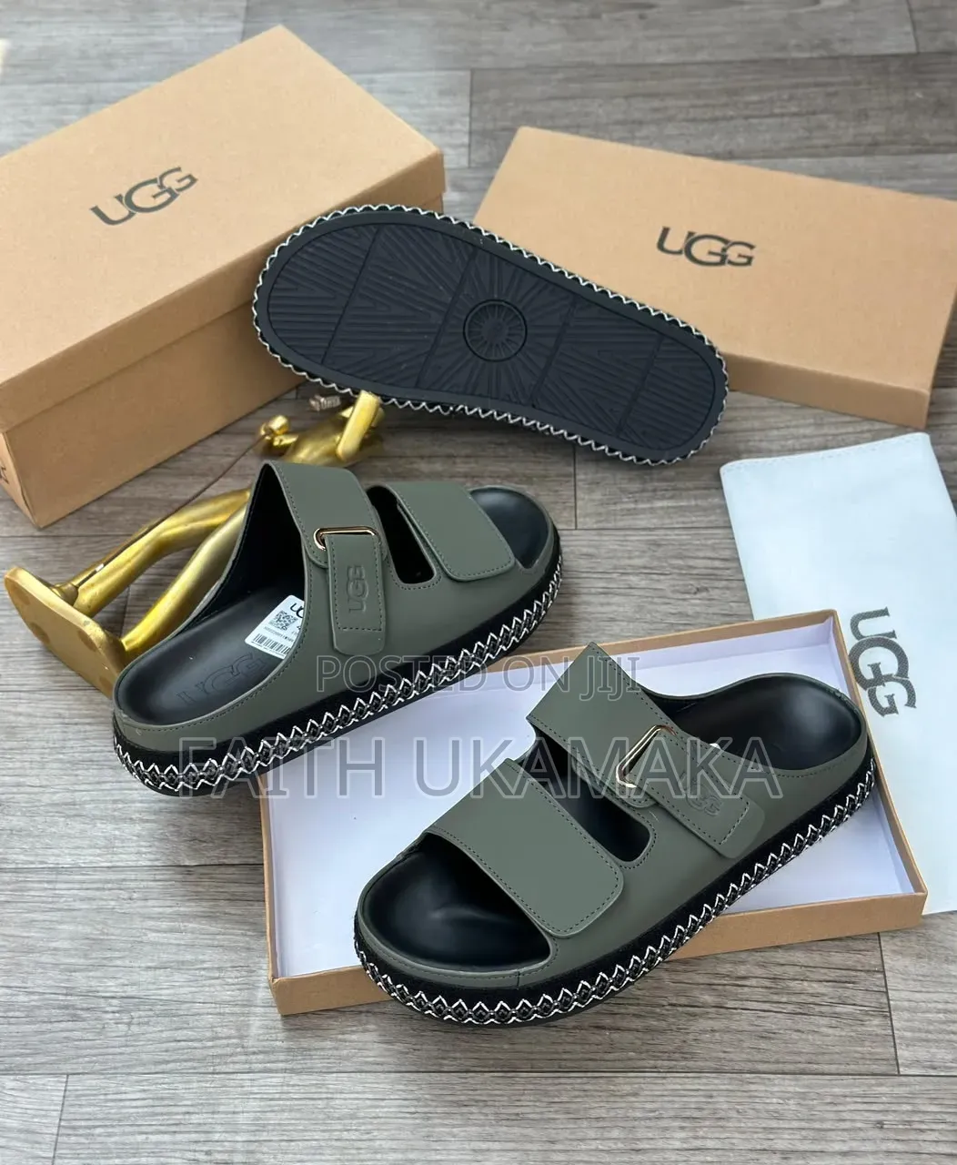 Luxury Ugg Pam Double Strap for Men