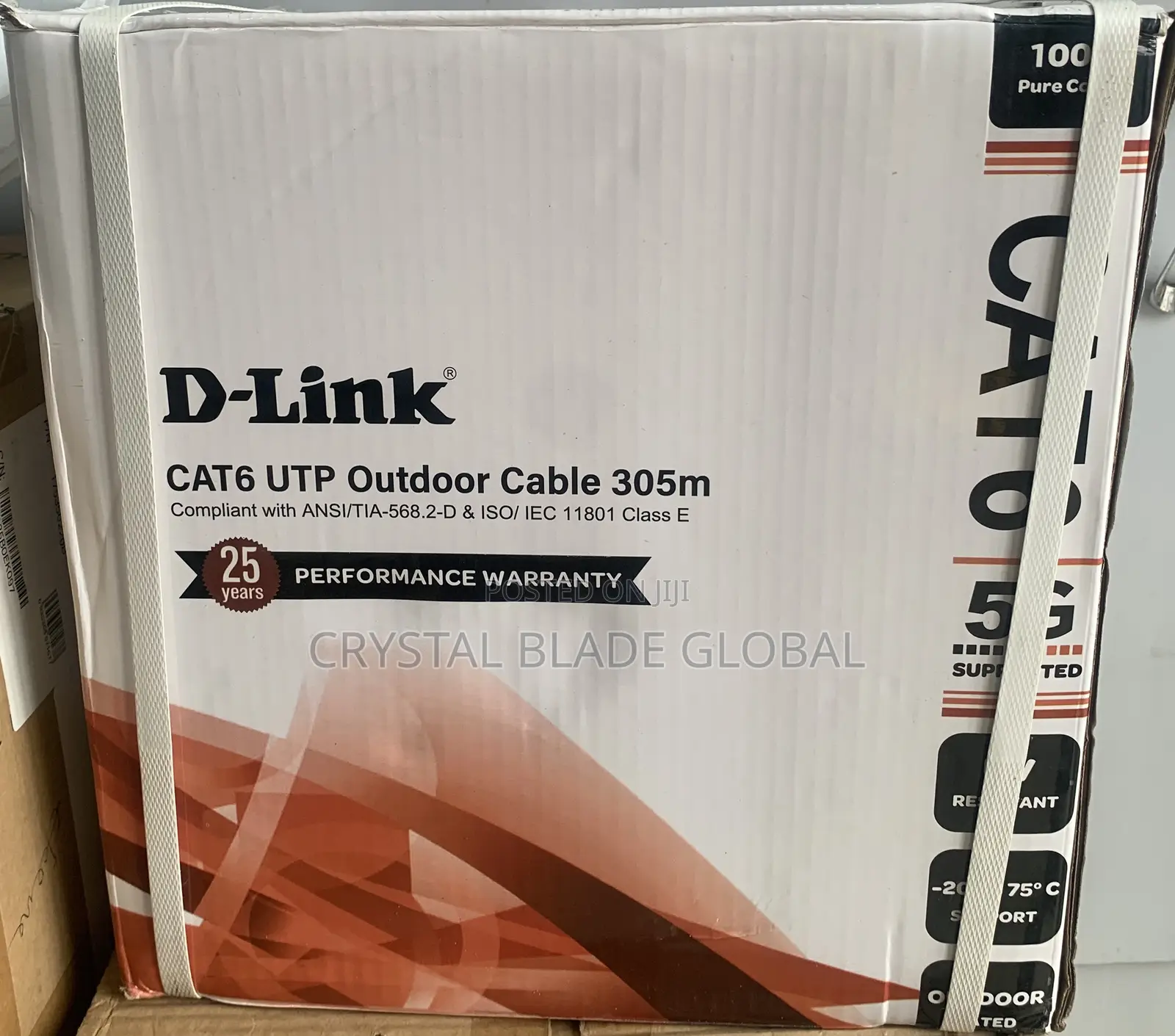 D Link Cat 6 Outdoor Cable 305m