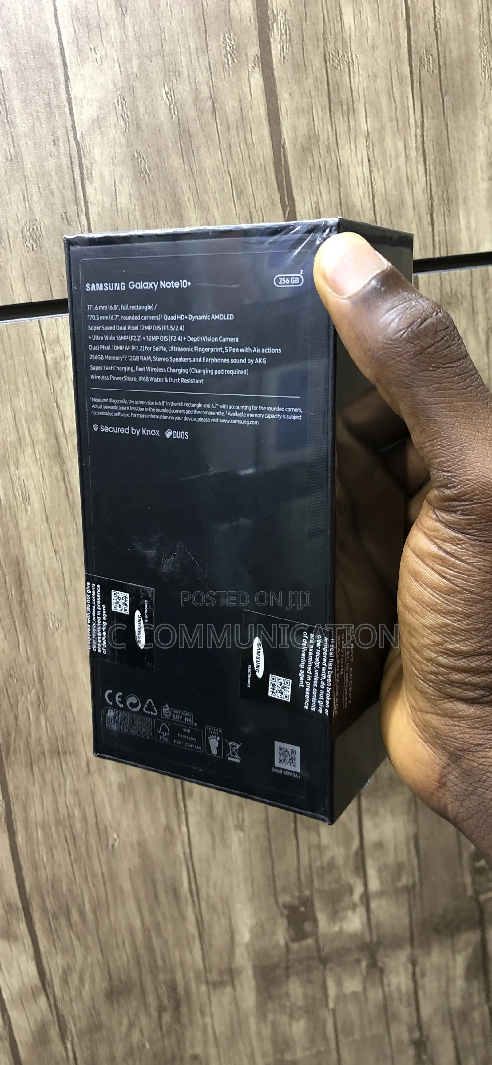 New Samsung Galaxy Note 10 Plus 512 GB Black