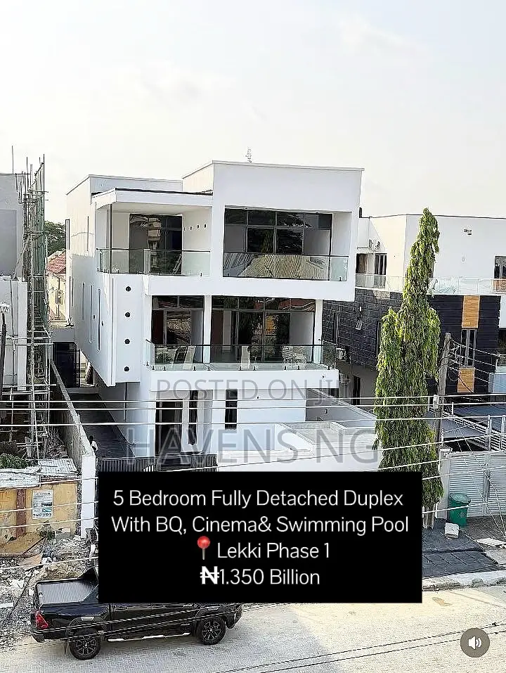 5bdrm Duplex in Lekki Phase 1 for sale