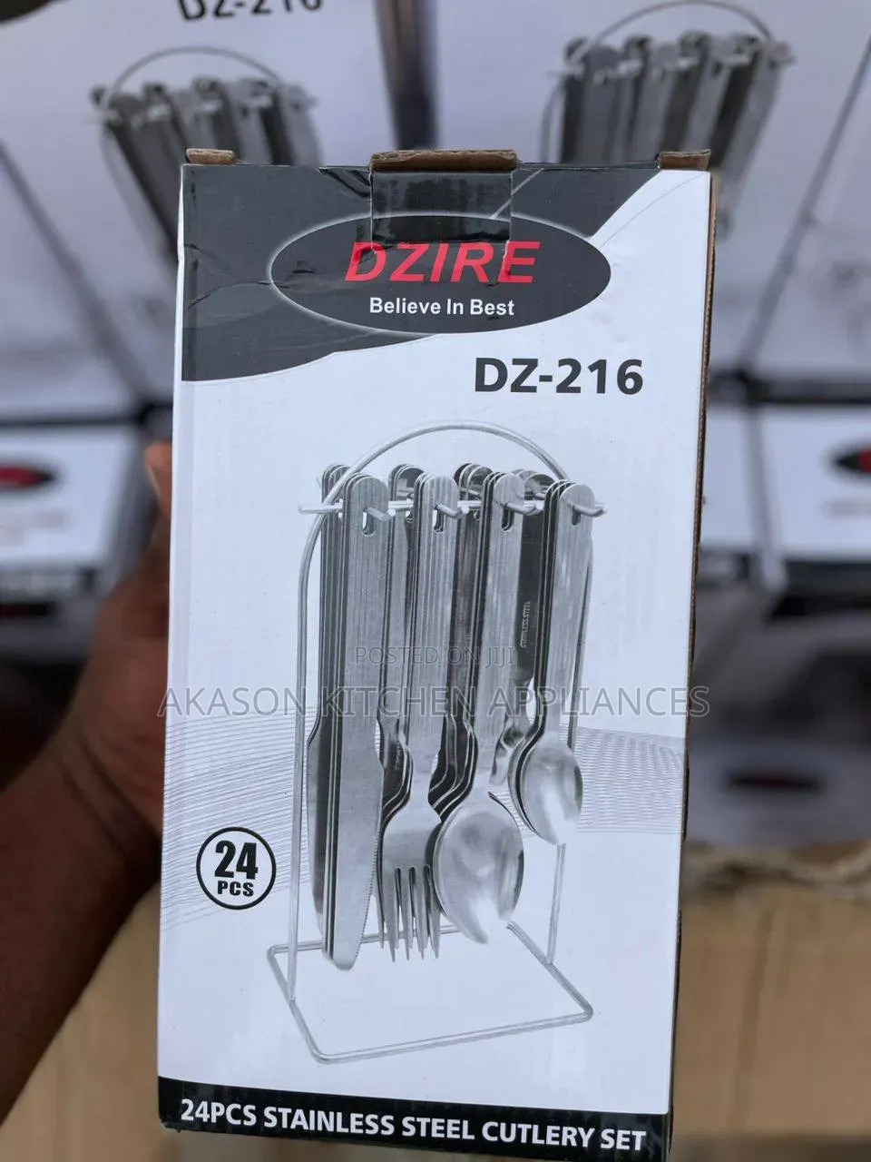 24-PCS Stainless Steel Cutlery Set (Dz-216)
