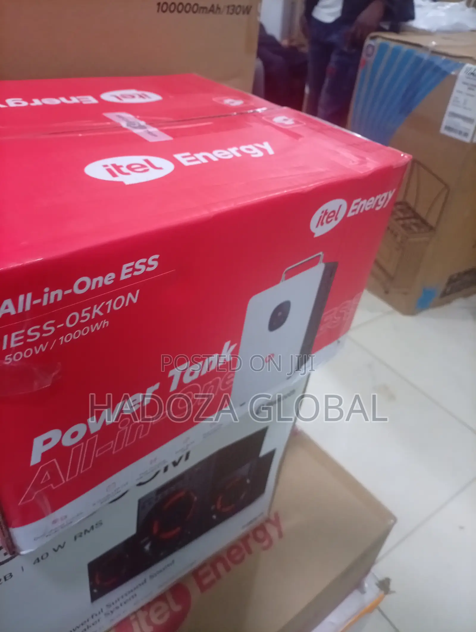 Clean Itel Powertank Phone With Powerful Battery Backup