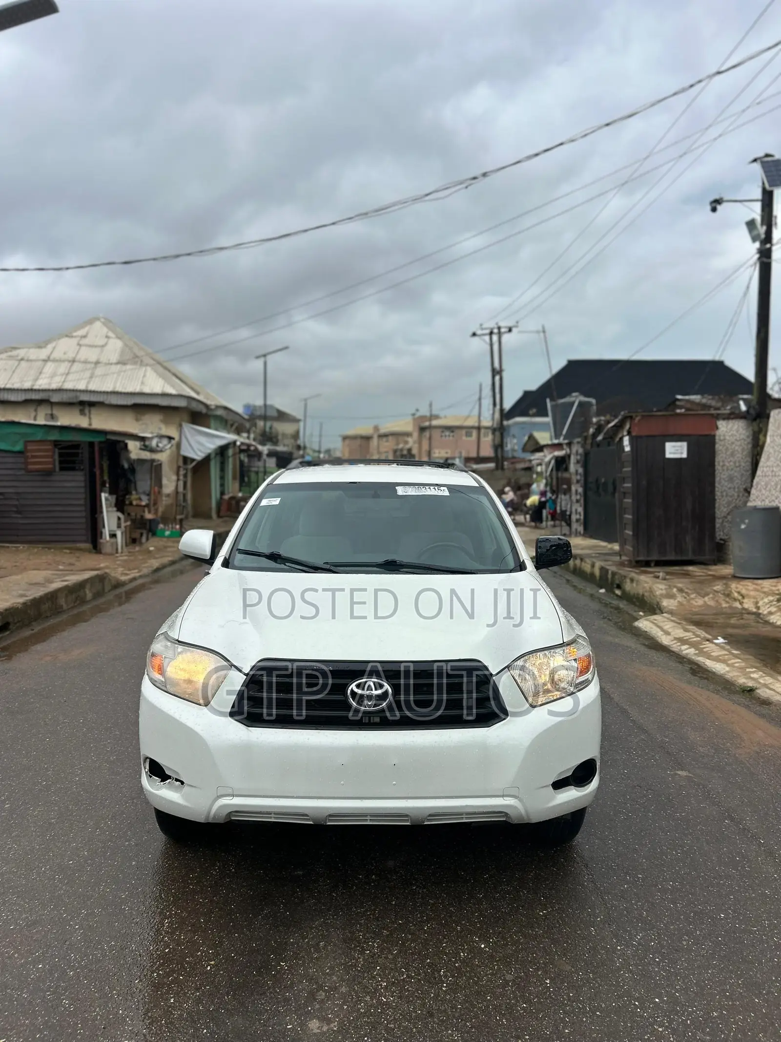 Toyota Highlander Limited 2010 White