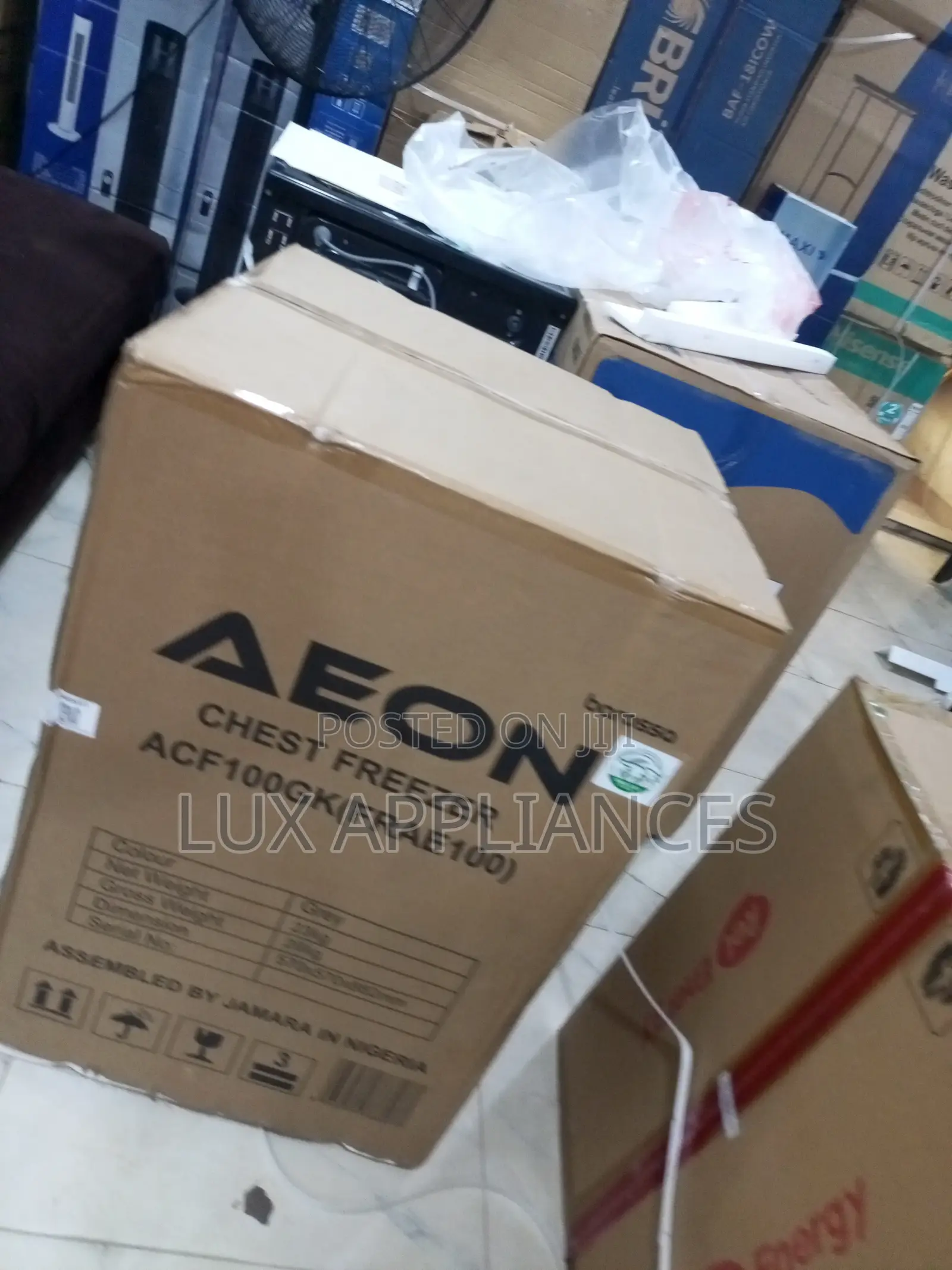 Aeon Acf100gk Deep Freezer With Removable Basket