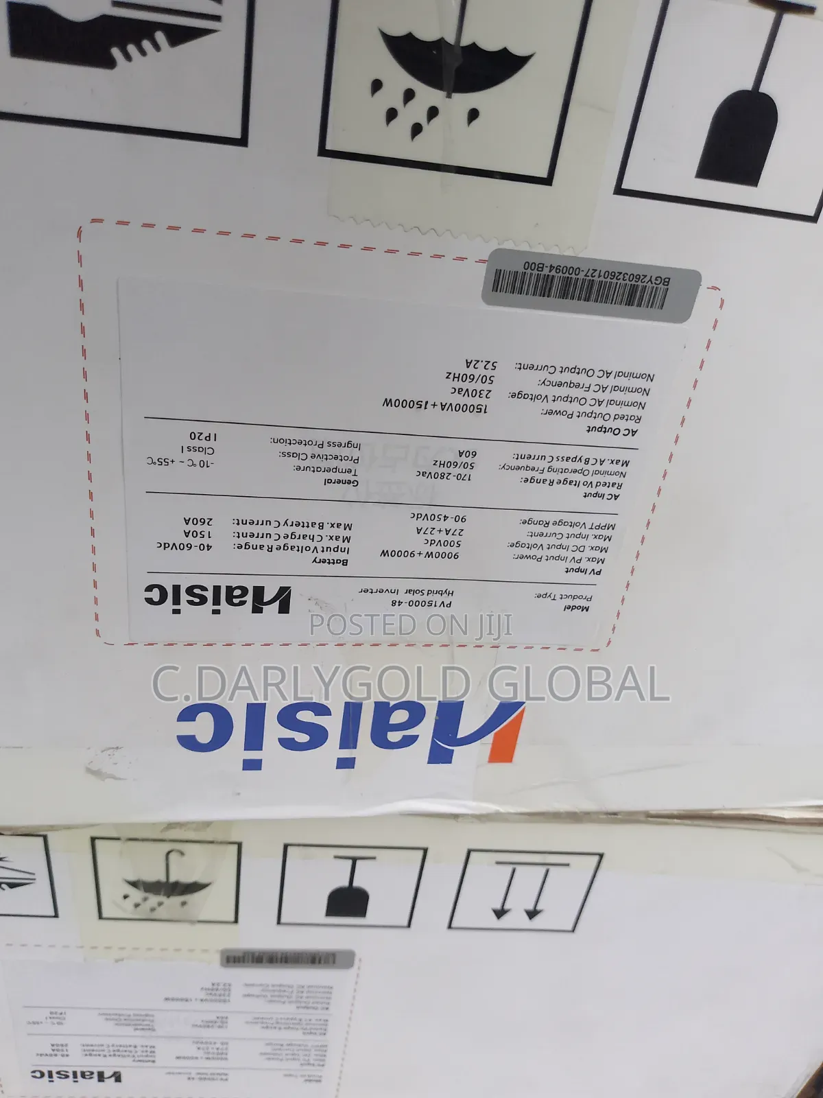 Hiasic 11kva 48v Hybrid Inverter