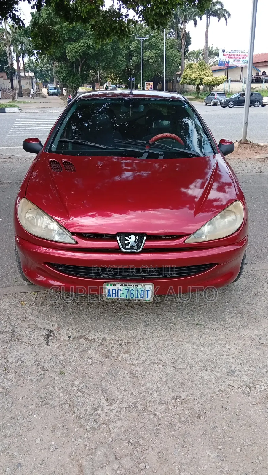 Peugeot 206 2005 Maroon