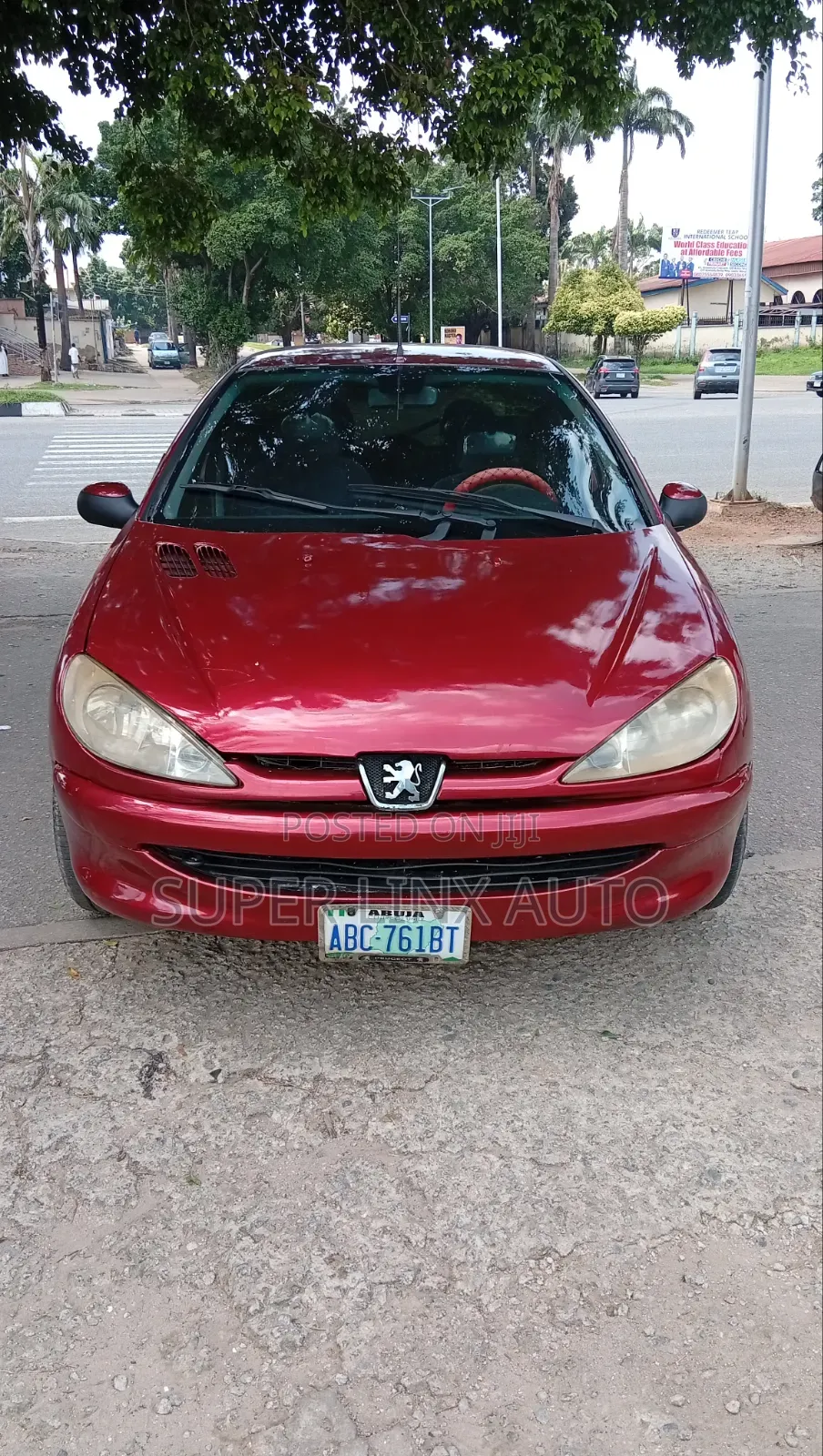Peugeot 206 2005 Maroon