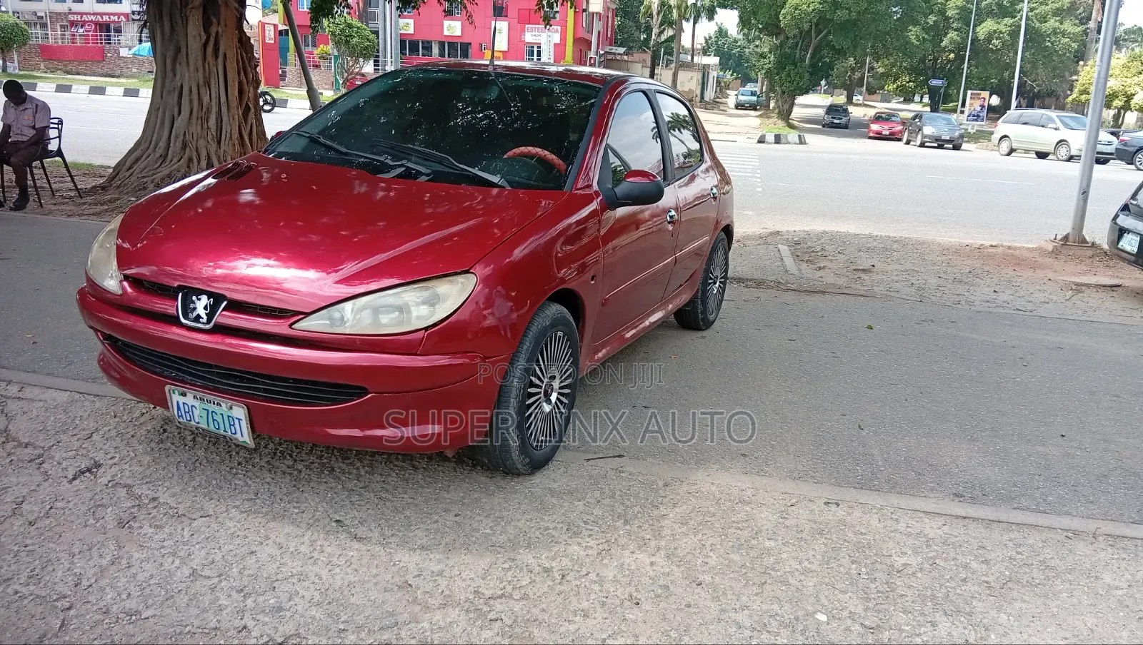 Peugeot 206 2005 Maroon
