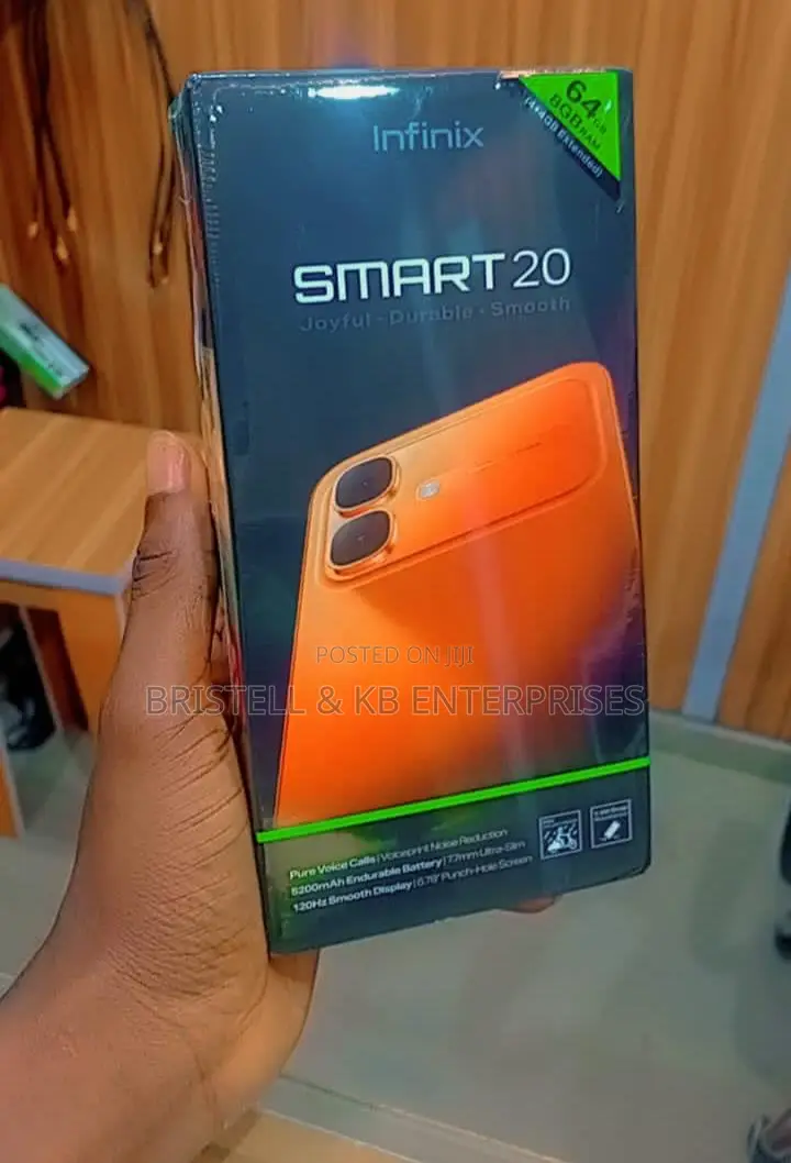 New Infinix Smart 20 128 GB Orange
