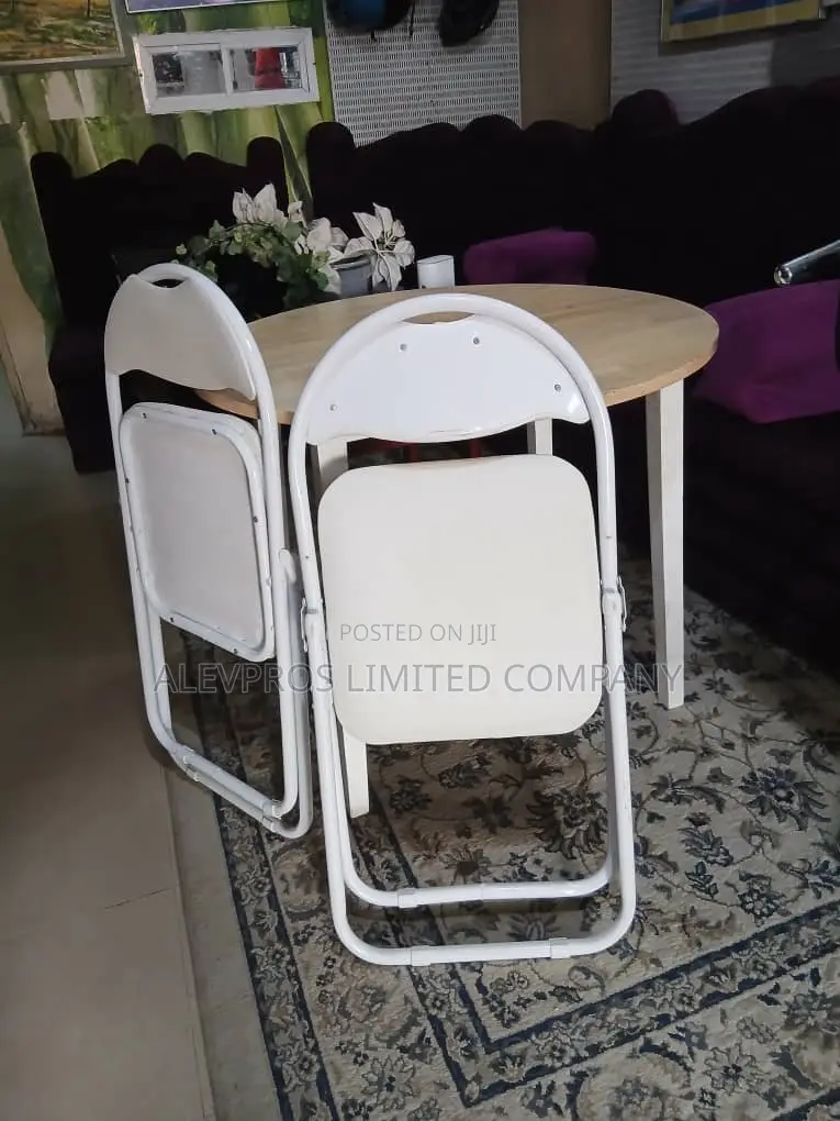 Foreign Used Set of Ikea Extendable Table and Collapsible Chair