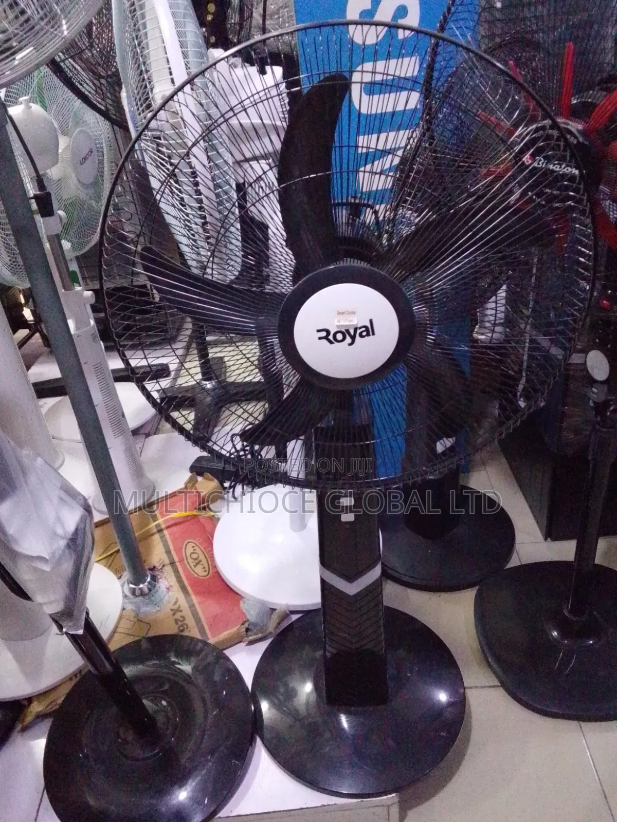 Royal Standing Fan 40watts 18" Inches