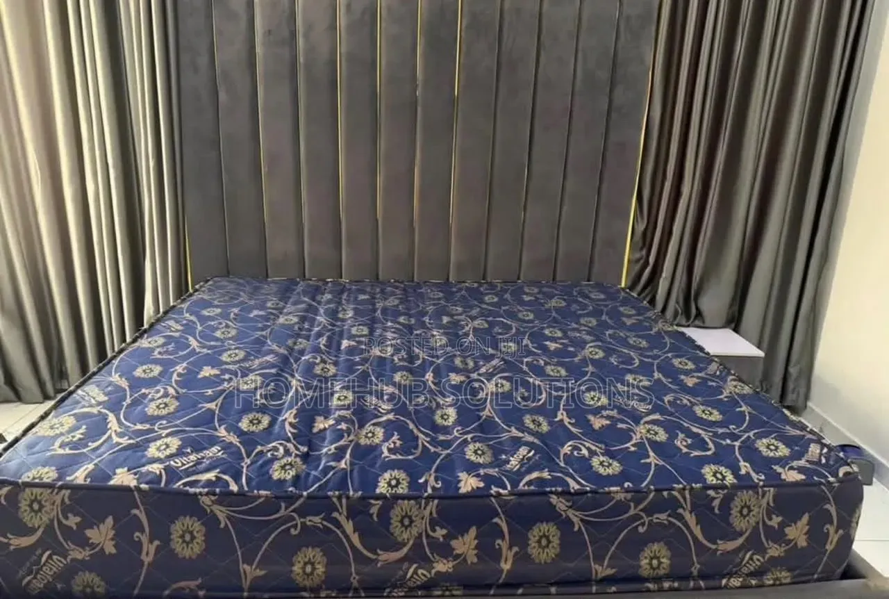 6by7bedframe and Mattress With Side Drawer