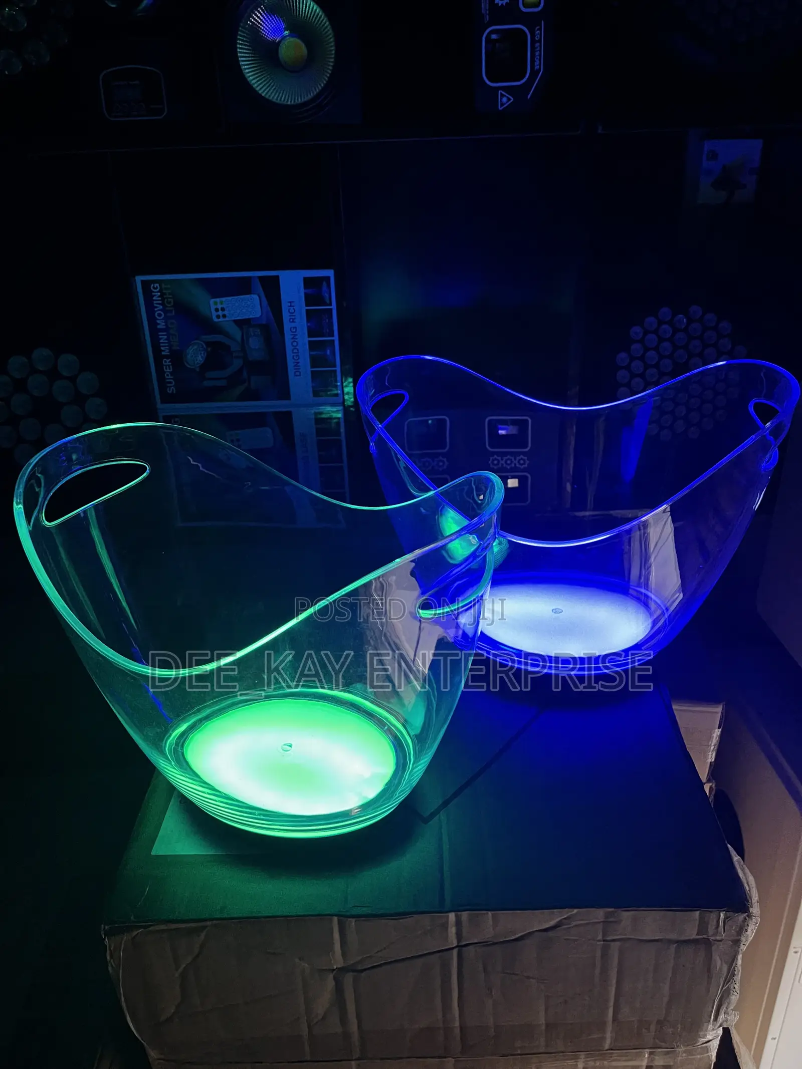 RGB /Led Champagne Bucket