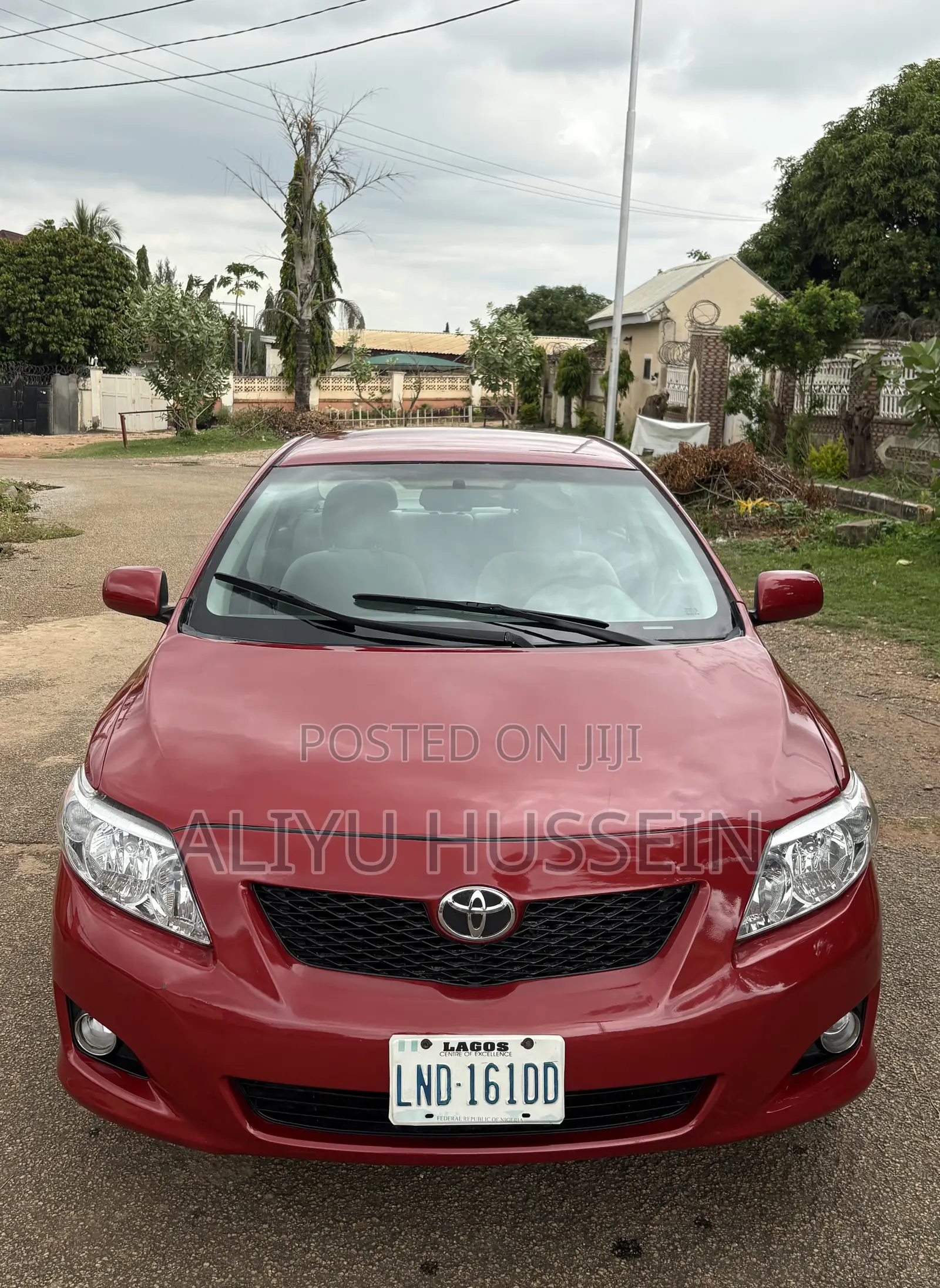 Toyota Corolla 2008 Red