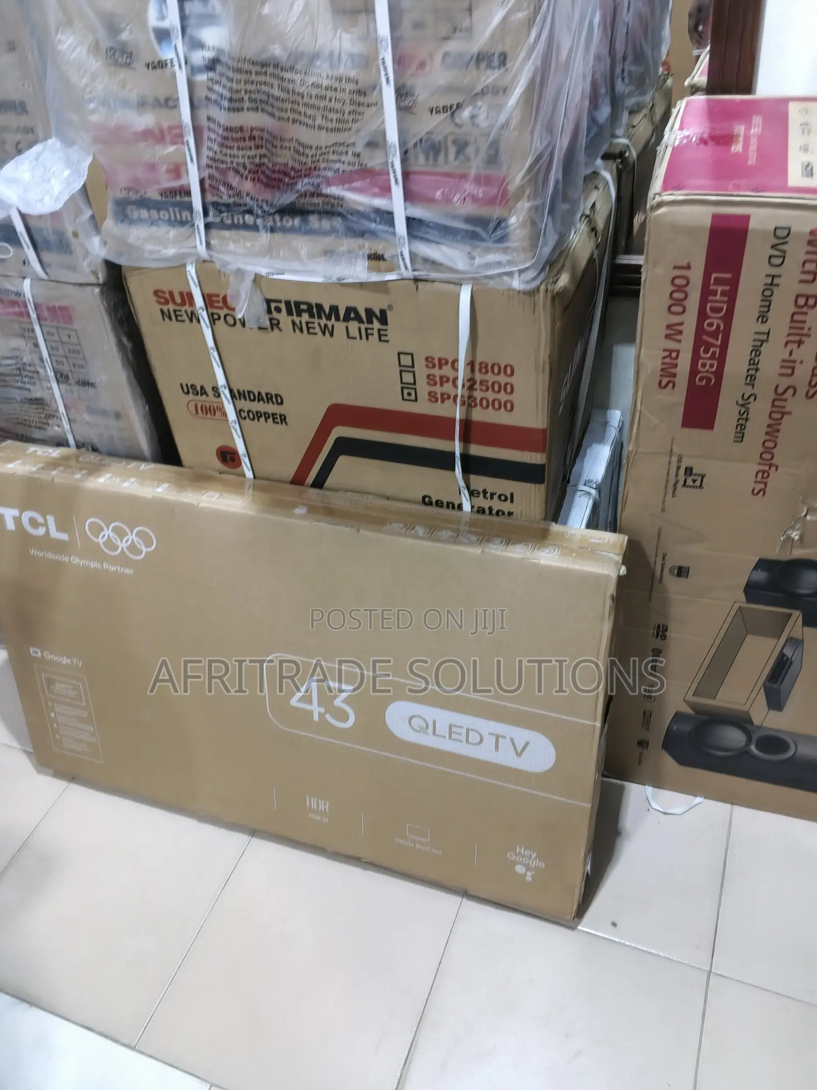 TCL 43-Inch Bezel-Less Qled Smart Tv