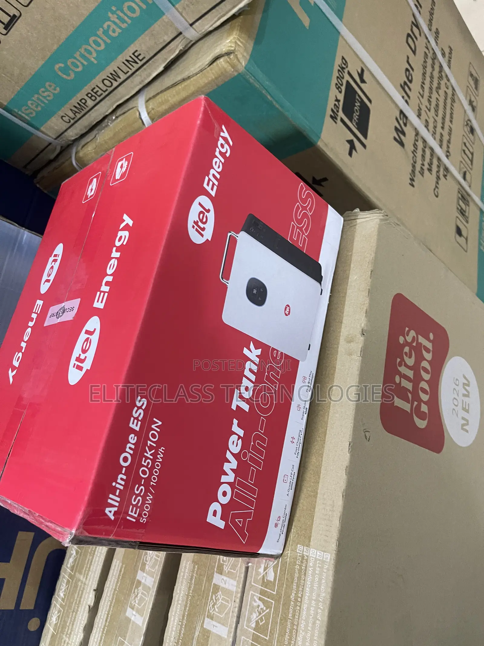 Itel Power Tank Home Backup Unit