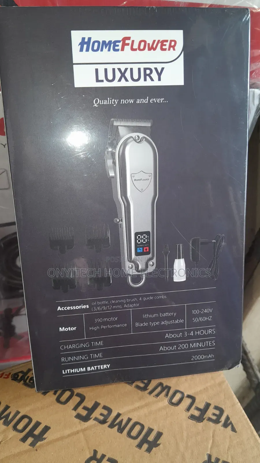 Homeflower Luxury Rechargeable Clipper [Hf-027]