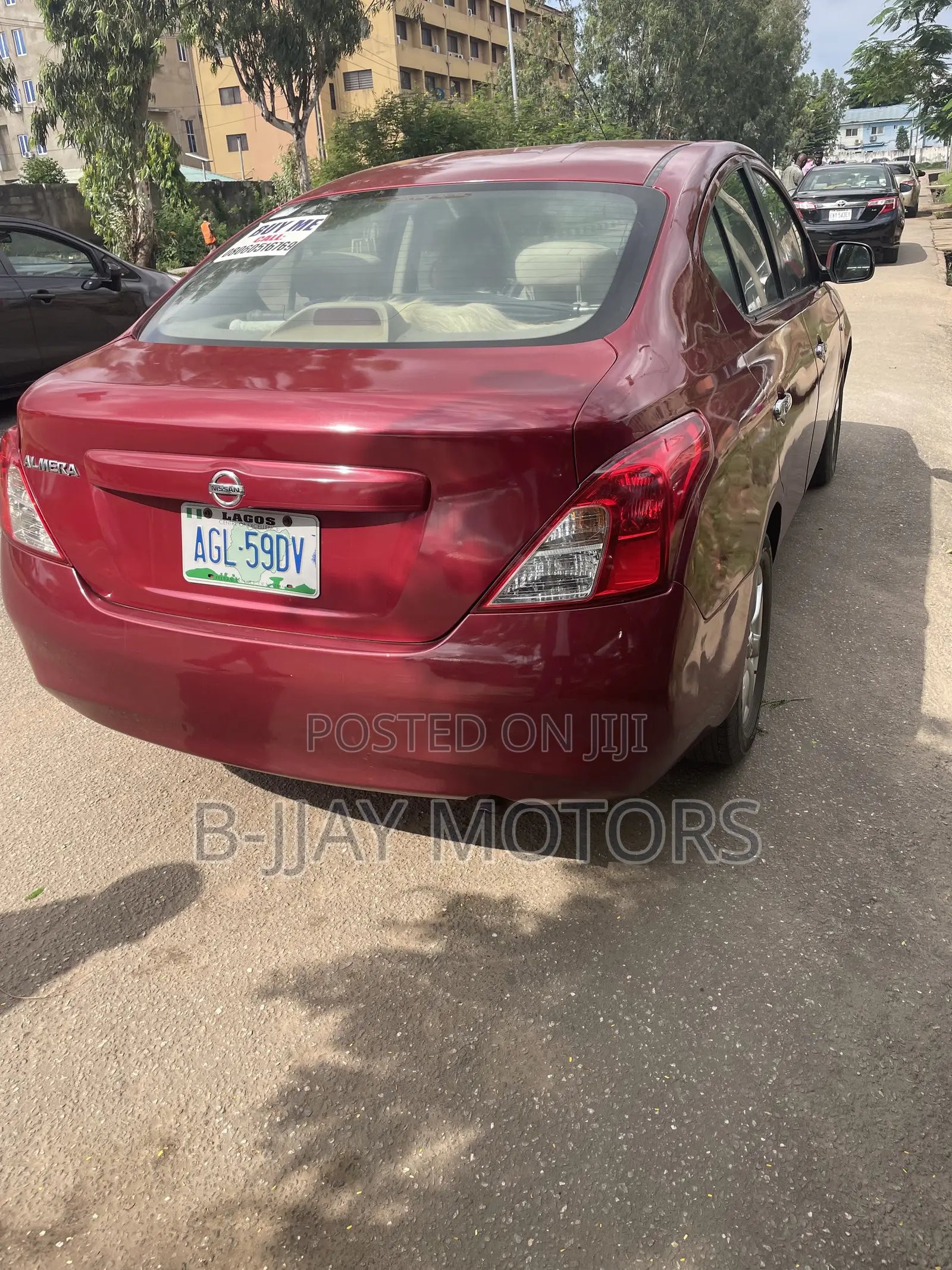 Nissan Almera 2017 Red