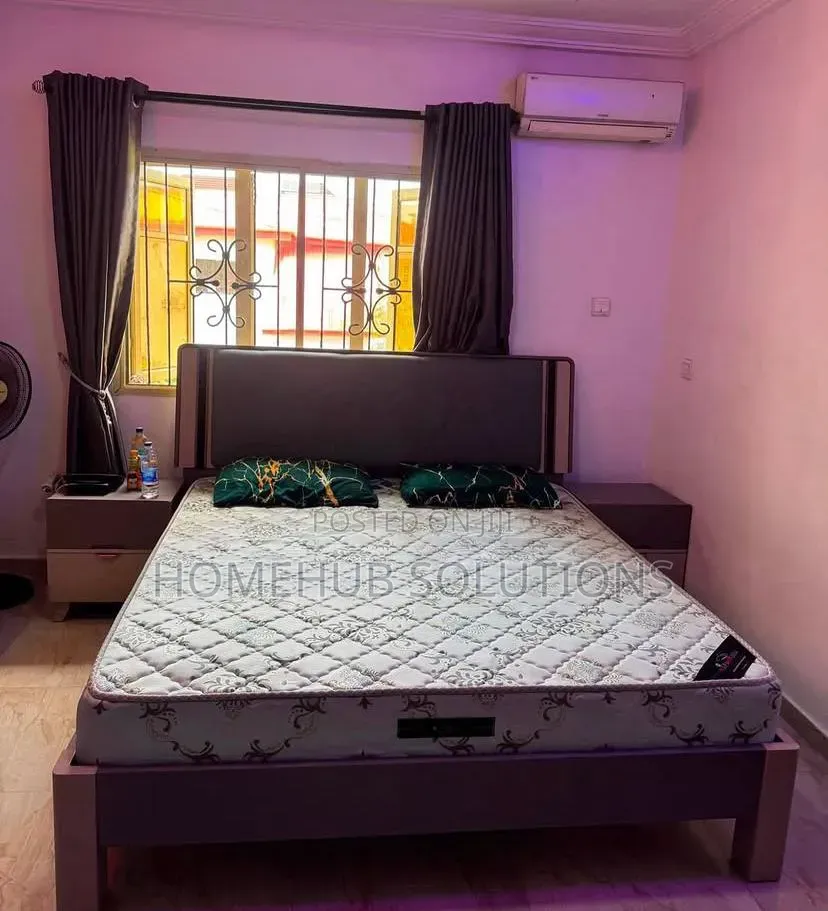Foreign Bed Set 6x6 Bedframe, Orthopedic Mattress, Dresser, Mattress