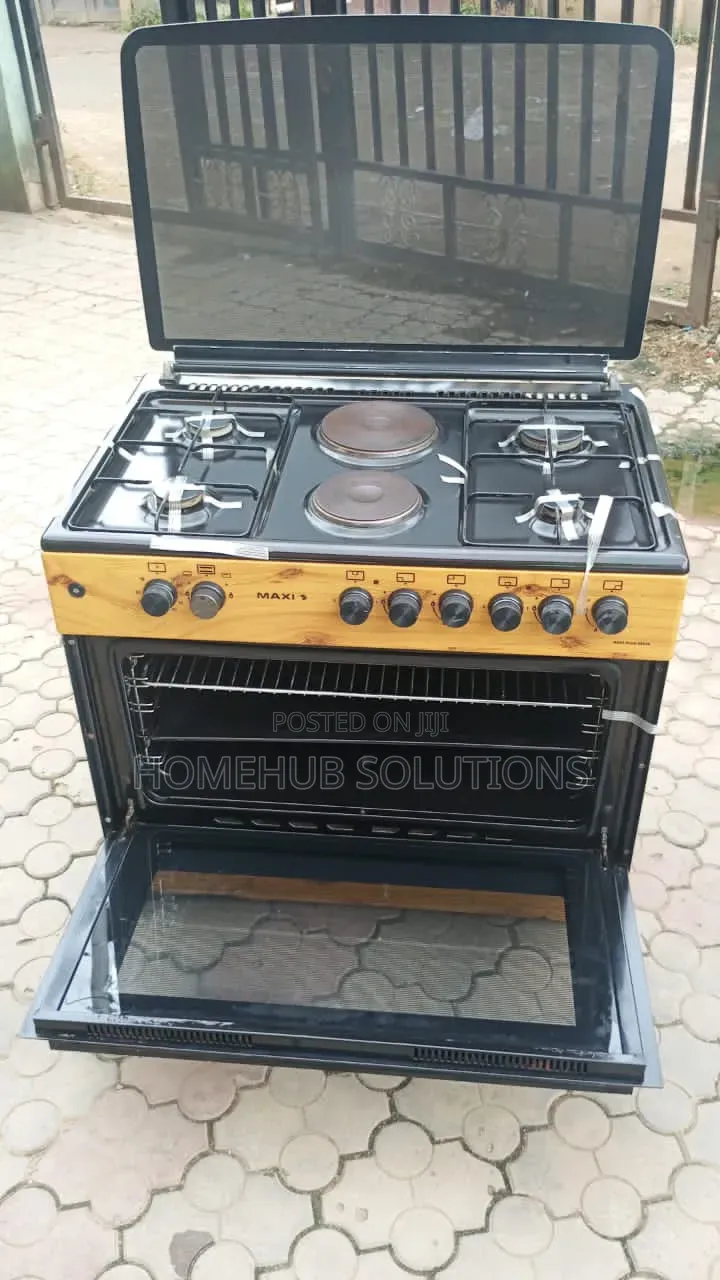 Maxi 60by90 Six Burner Two Electric Four Gas Oven and Grill