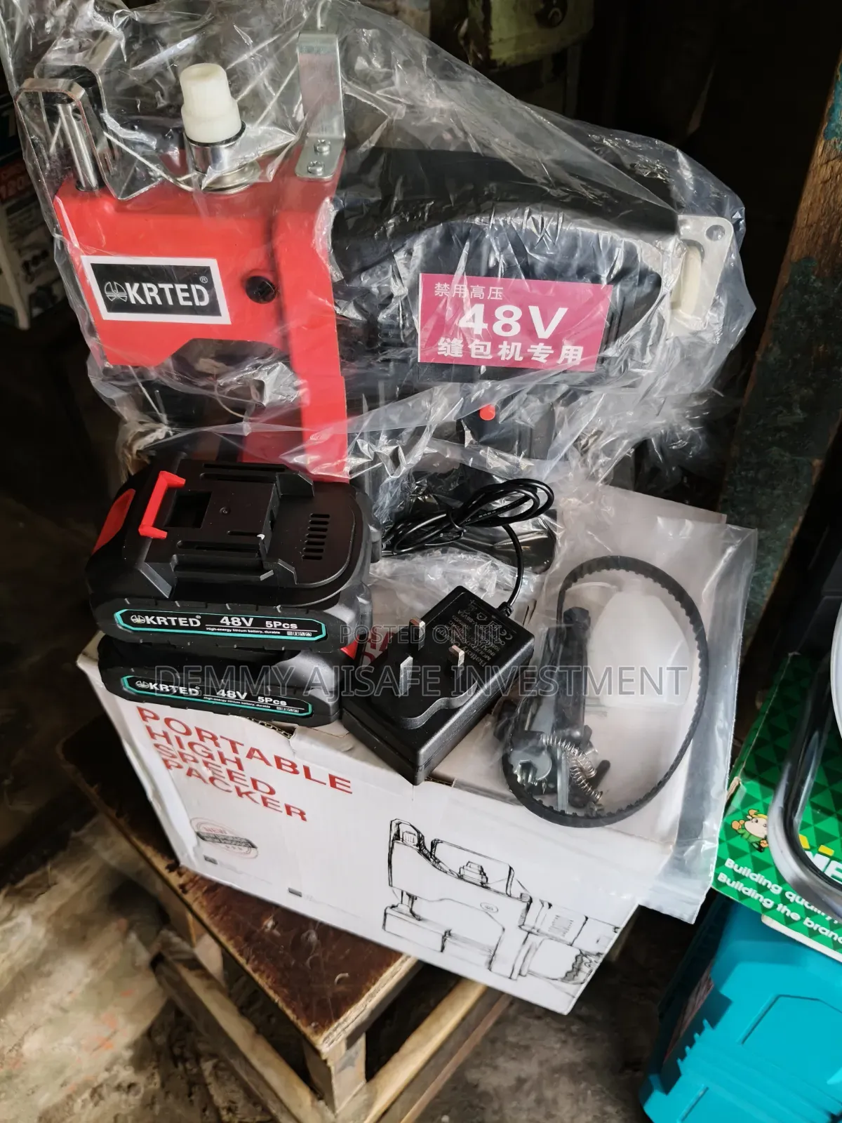 Cordless Bag Sewing Machine (Krted)