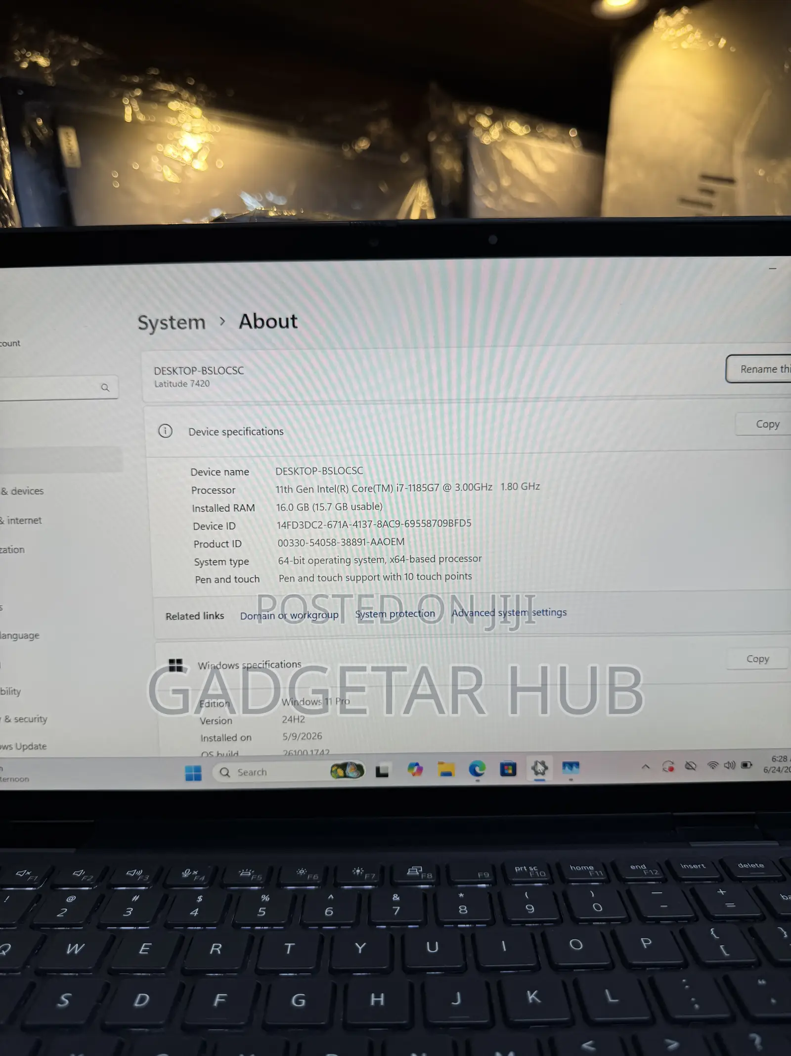 Laptop Dell Latitude 7420 16GB Intel Core i7 SSD 512GB