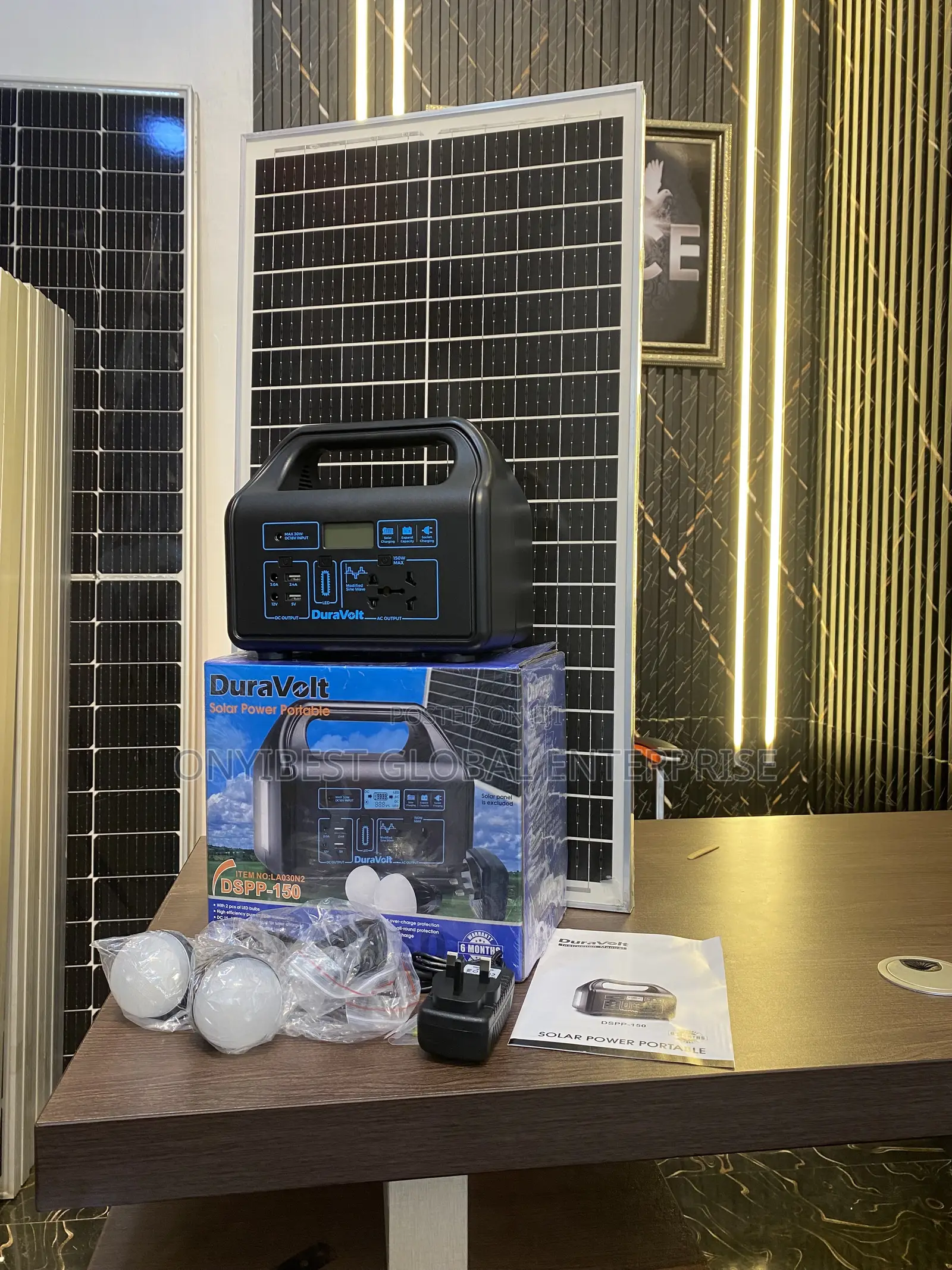 Duravolt Solar Power Portable Generator – Reliable Power Anywhere