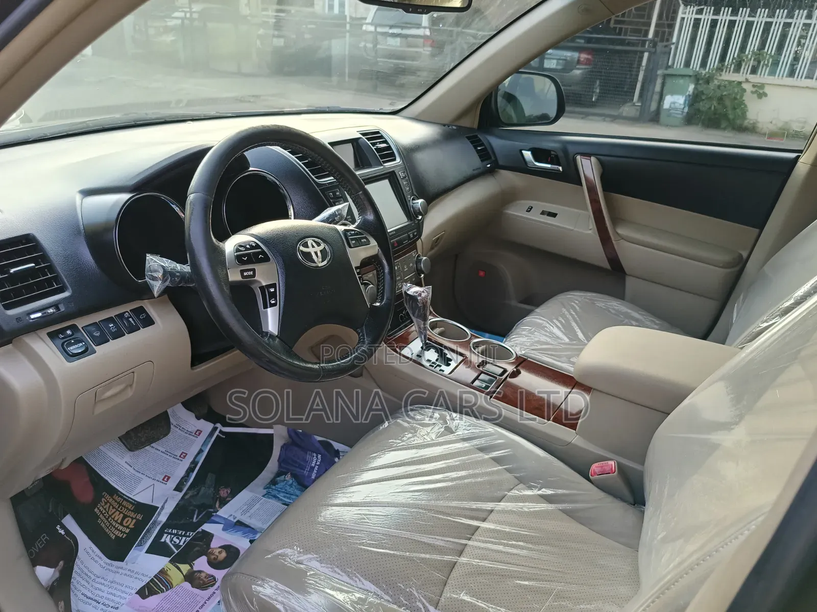 Toyota Highlander 2012 Black