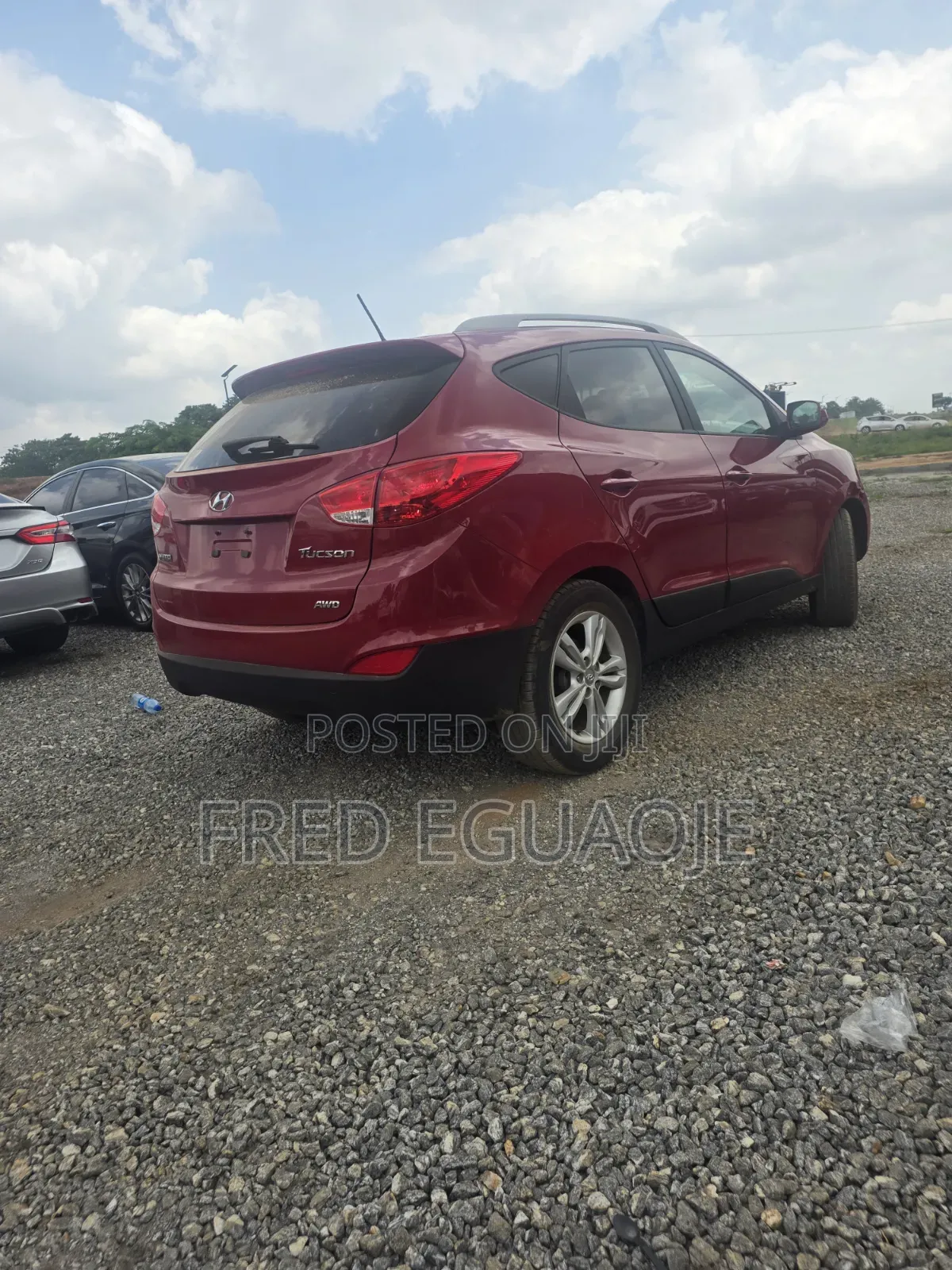 Hyundai Tucson 2012 Red