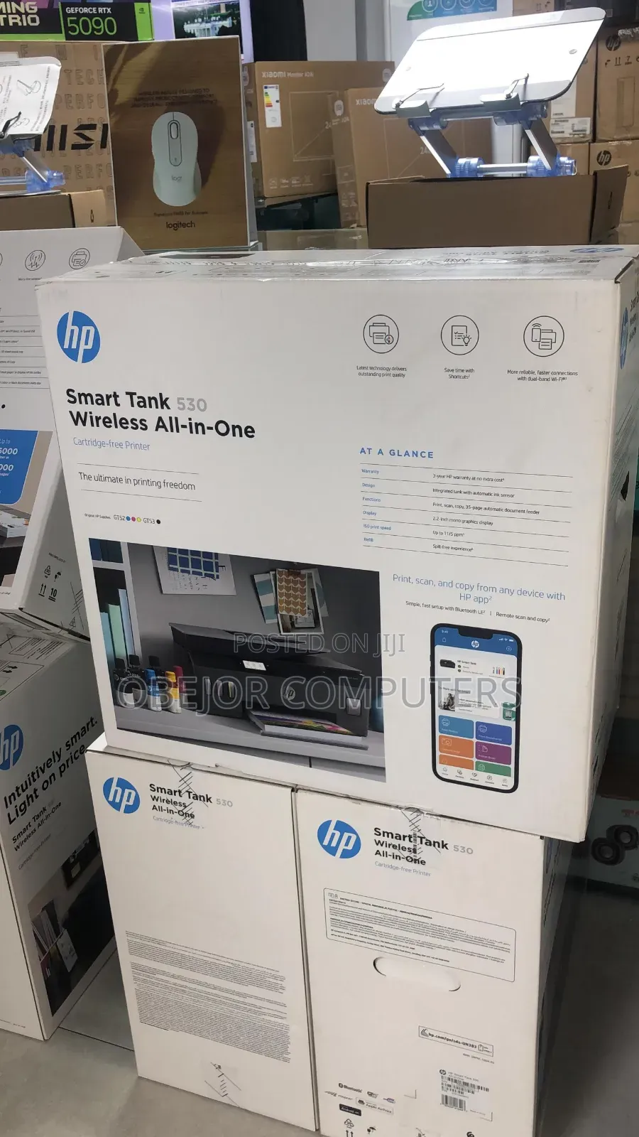 Hp Smart Tank 530 Wireless All in One Cartridge Free Printer