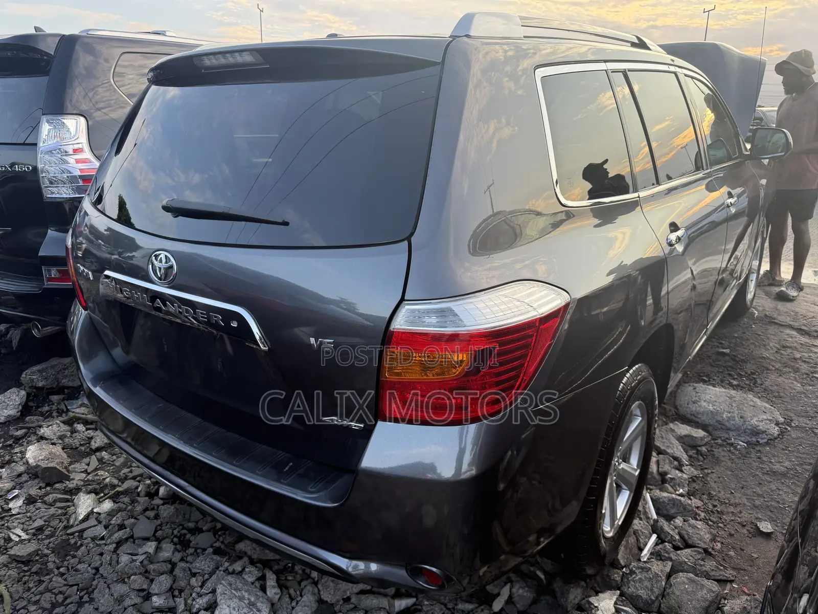 Toyota Highlander 2009 Gray
