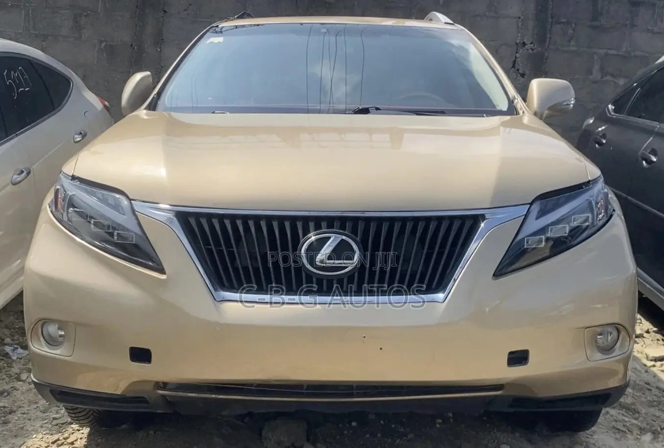 Lexus RX 350 2010 Gold
