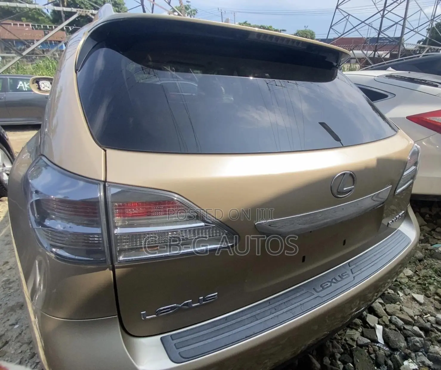 Lexus RX 350 2010 Gold
