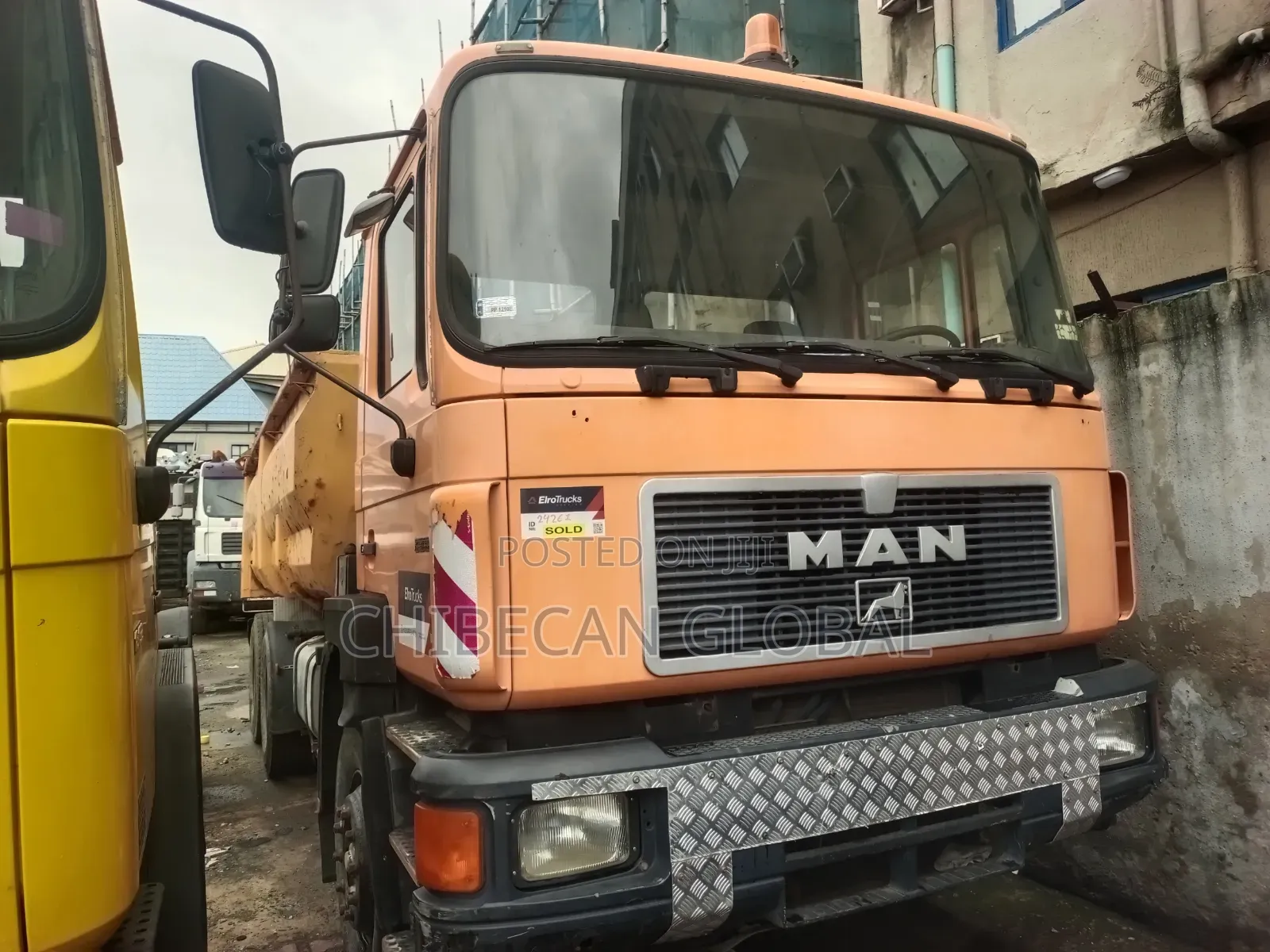Man Dump Truck 10 Tyres (Foreign Used)