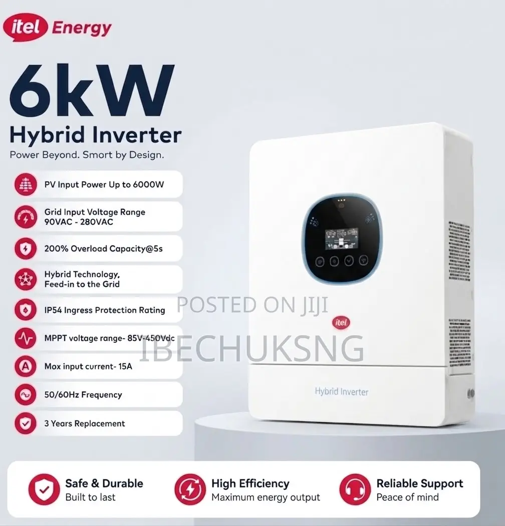 Itel 6kw Hybrid Inverter