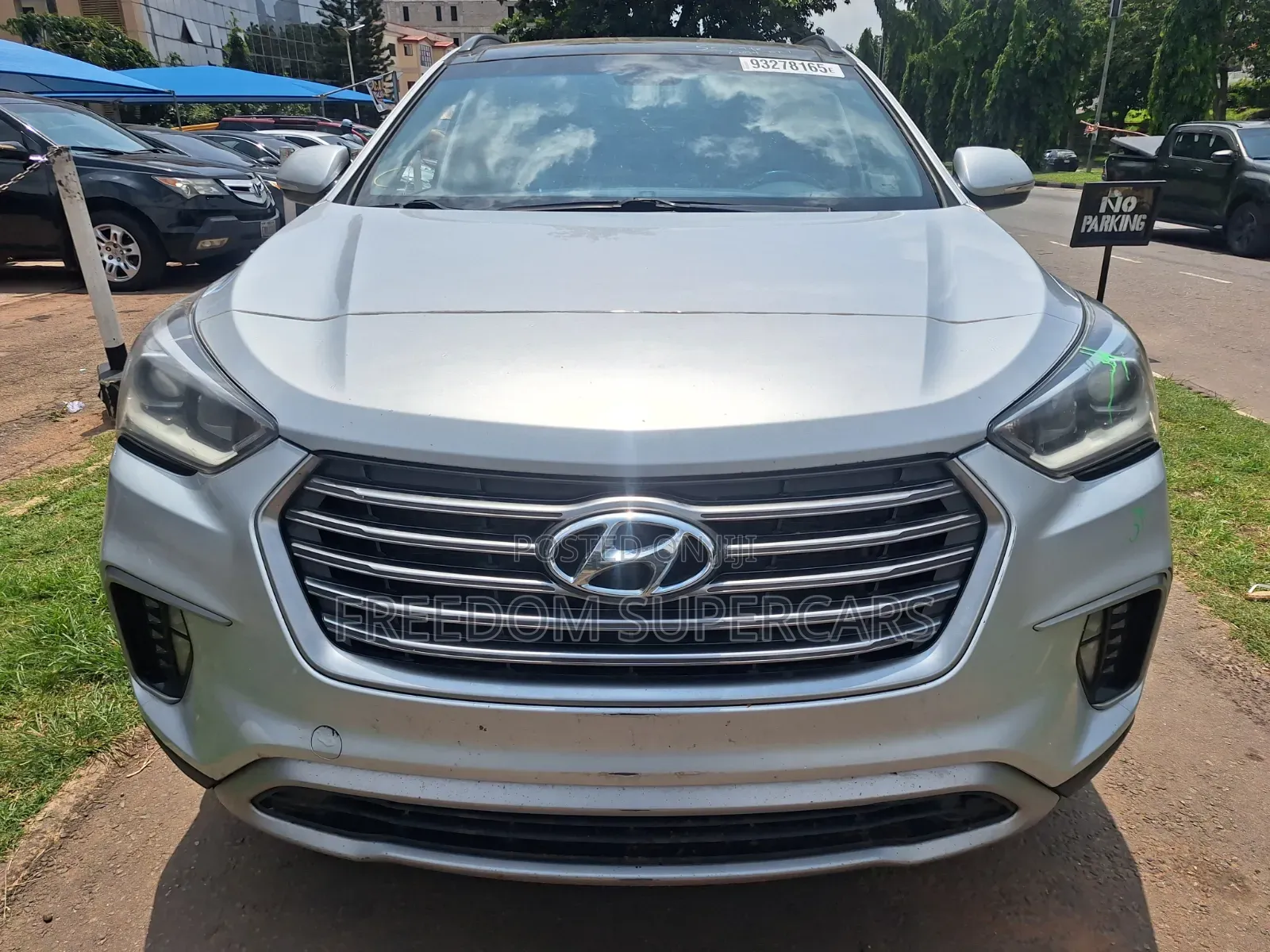 Hyundai Santa Fe 2017 Silver