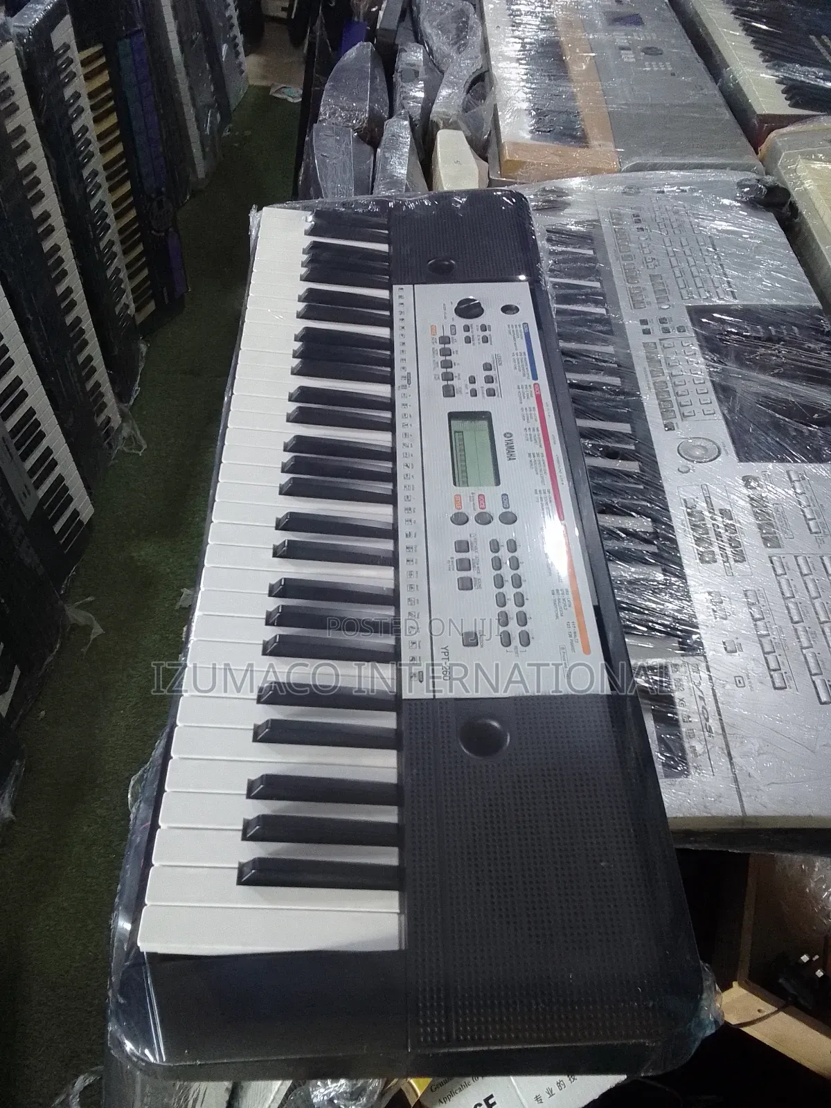 Yamaha Ypt-260 61-Key Portable Keyboard Uk Used Perfect for Beginners