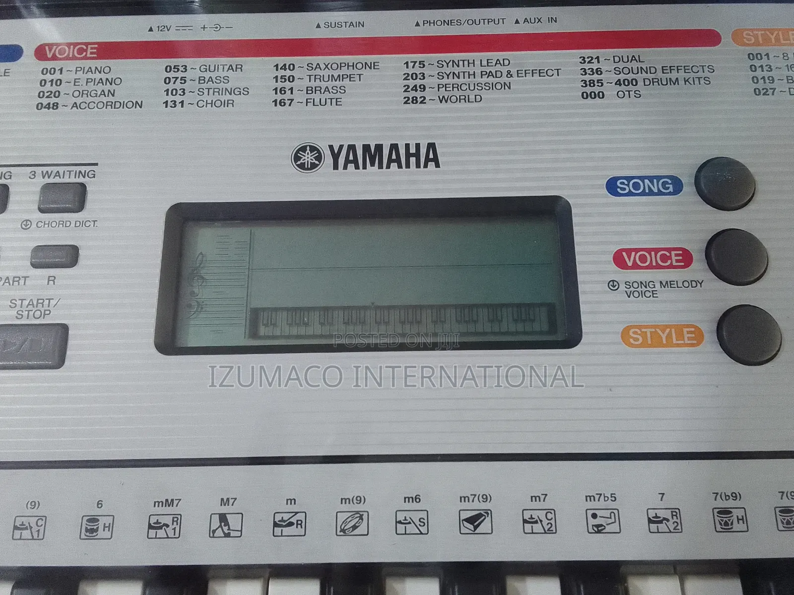 Yamaha Ypt-260 61-Key Portable Keyboard Uk Used Perfect for Beginners