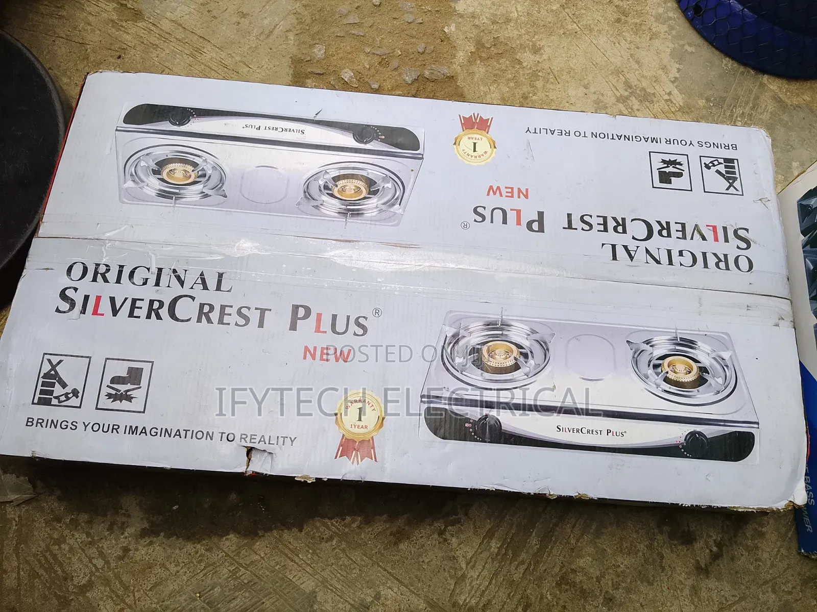 Original Silver Crest Plus Gas Cooker