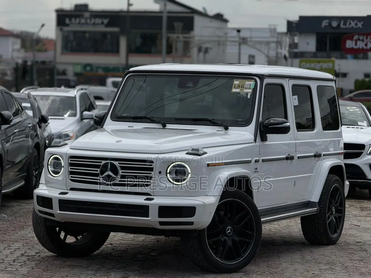 Mercedes-Benz G-Class Base G 550 AWD 2020 White