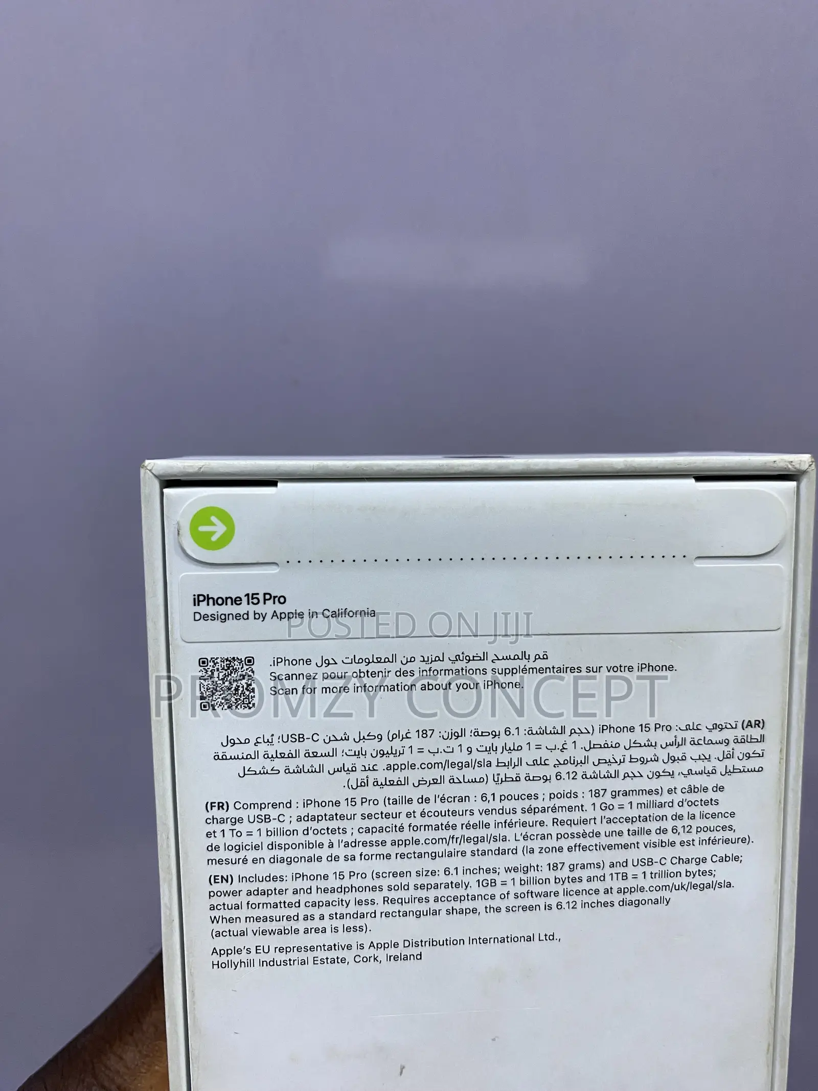 New Apple iPhone 15 Pro 256 GB