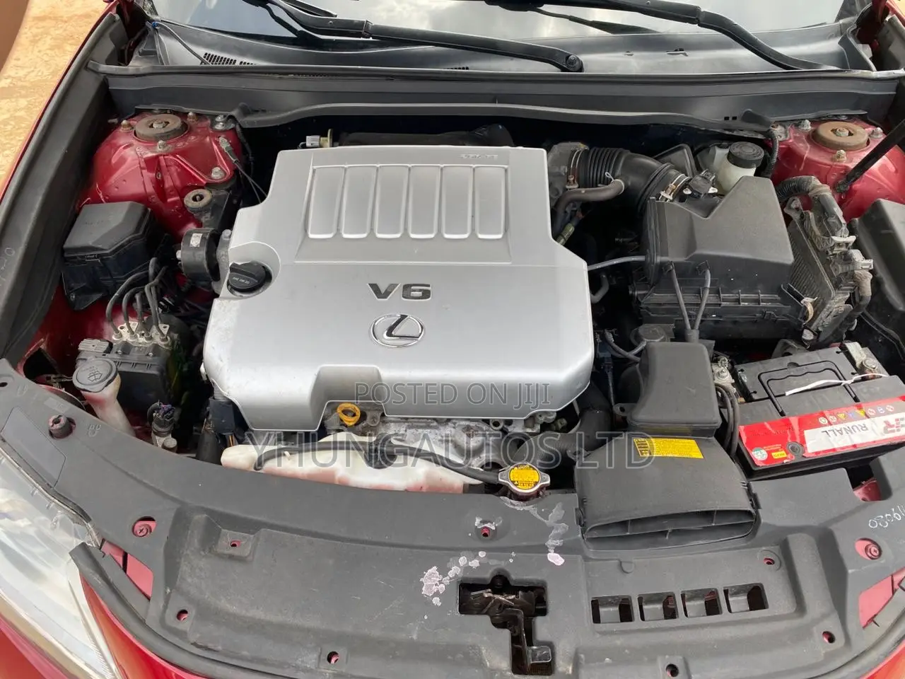 Lexus ES 350 FWD 2014 Red