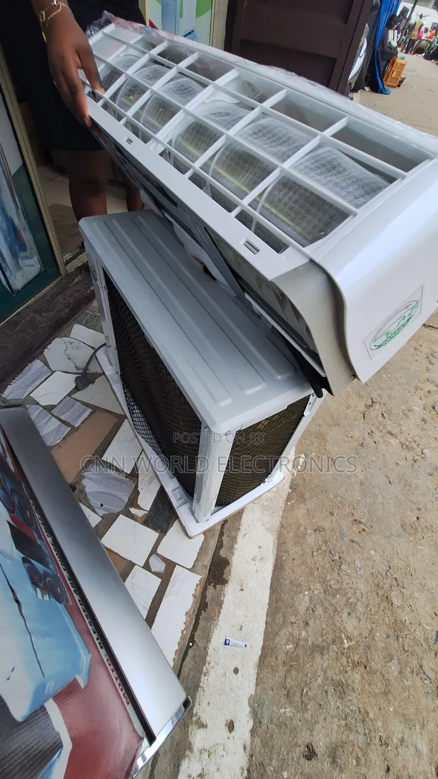 Original Tamashi Non Inverter 1.5hp Split Ac Copper Super Cooling