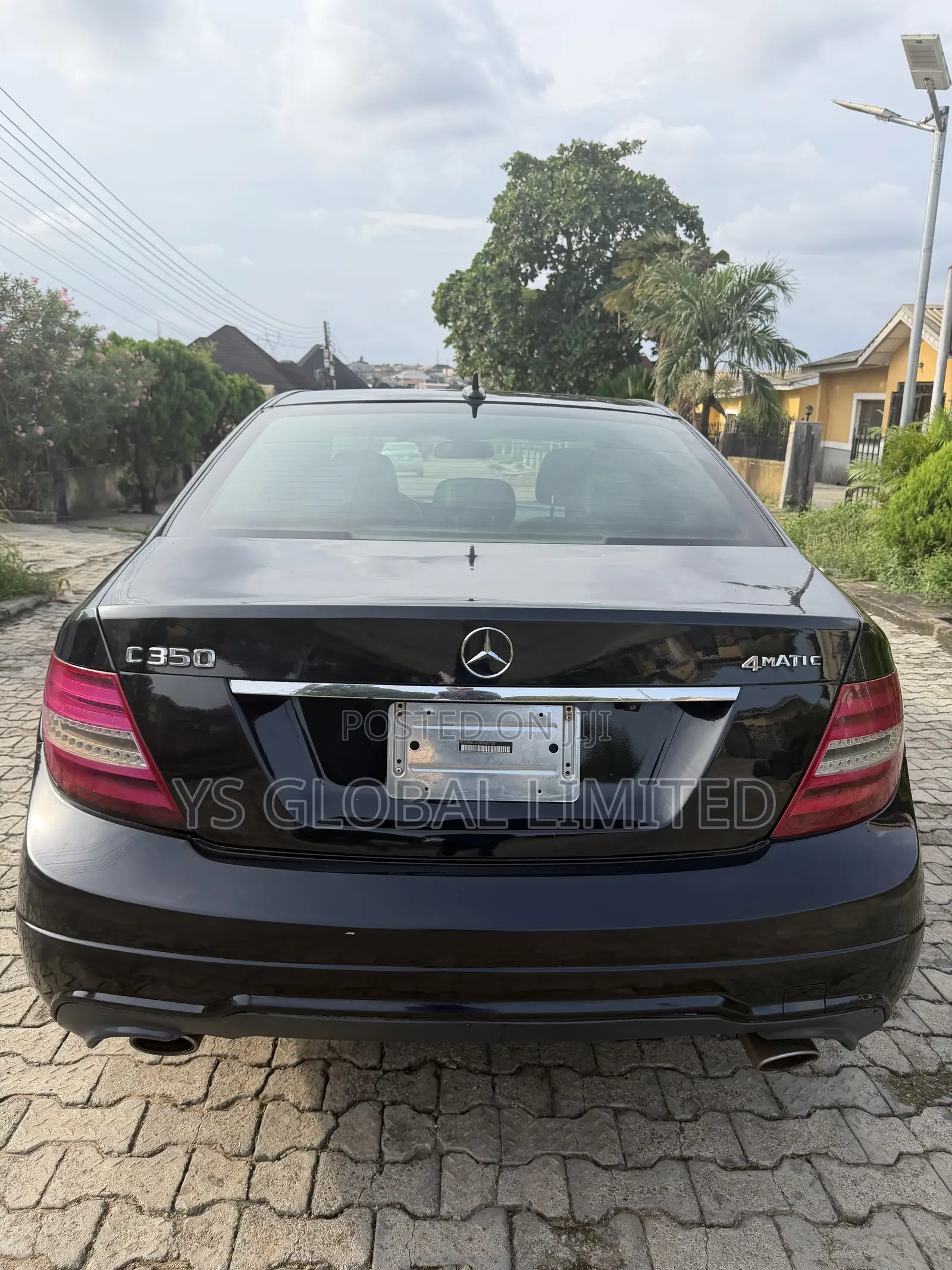 Mercedes-Benz C300 2008 Black