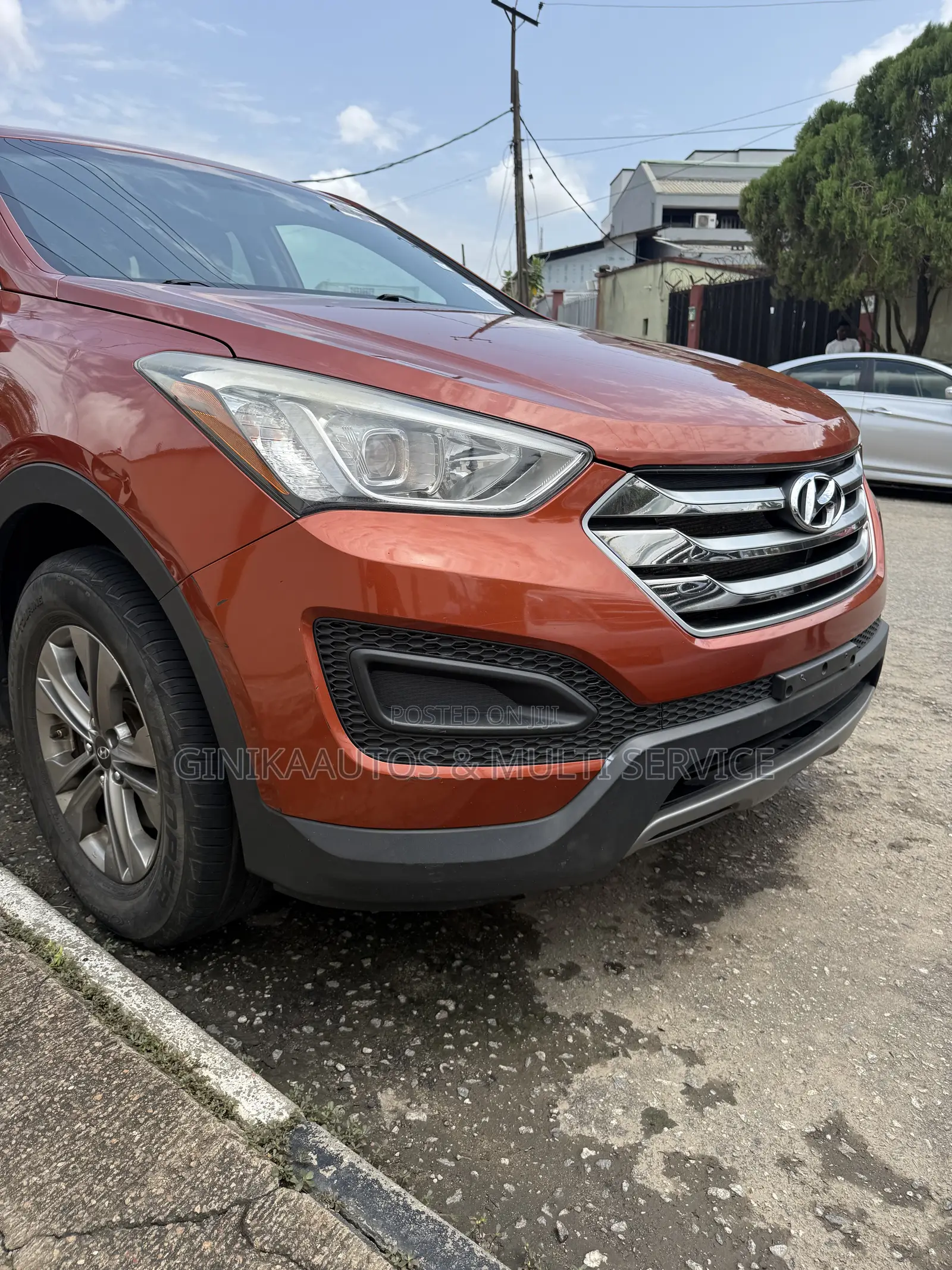 Hyundai Santa Fe SE FWD 2016 Orange