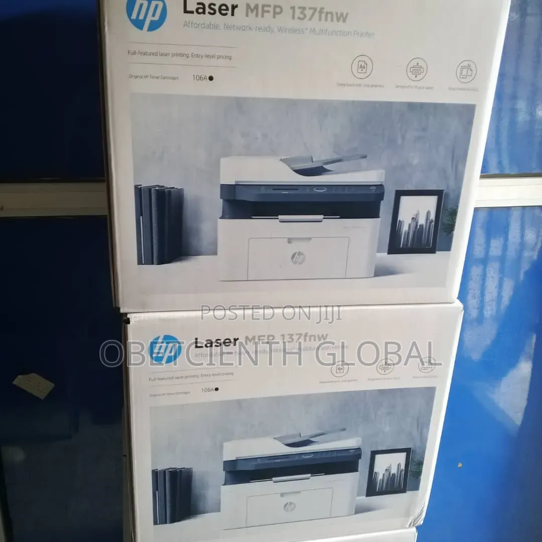 Hp
Laser MFP 137fnw Affordable, Wireless, Multifunction Printer